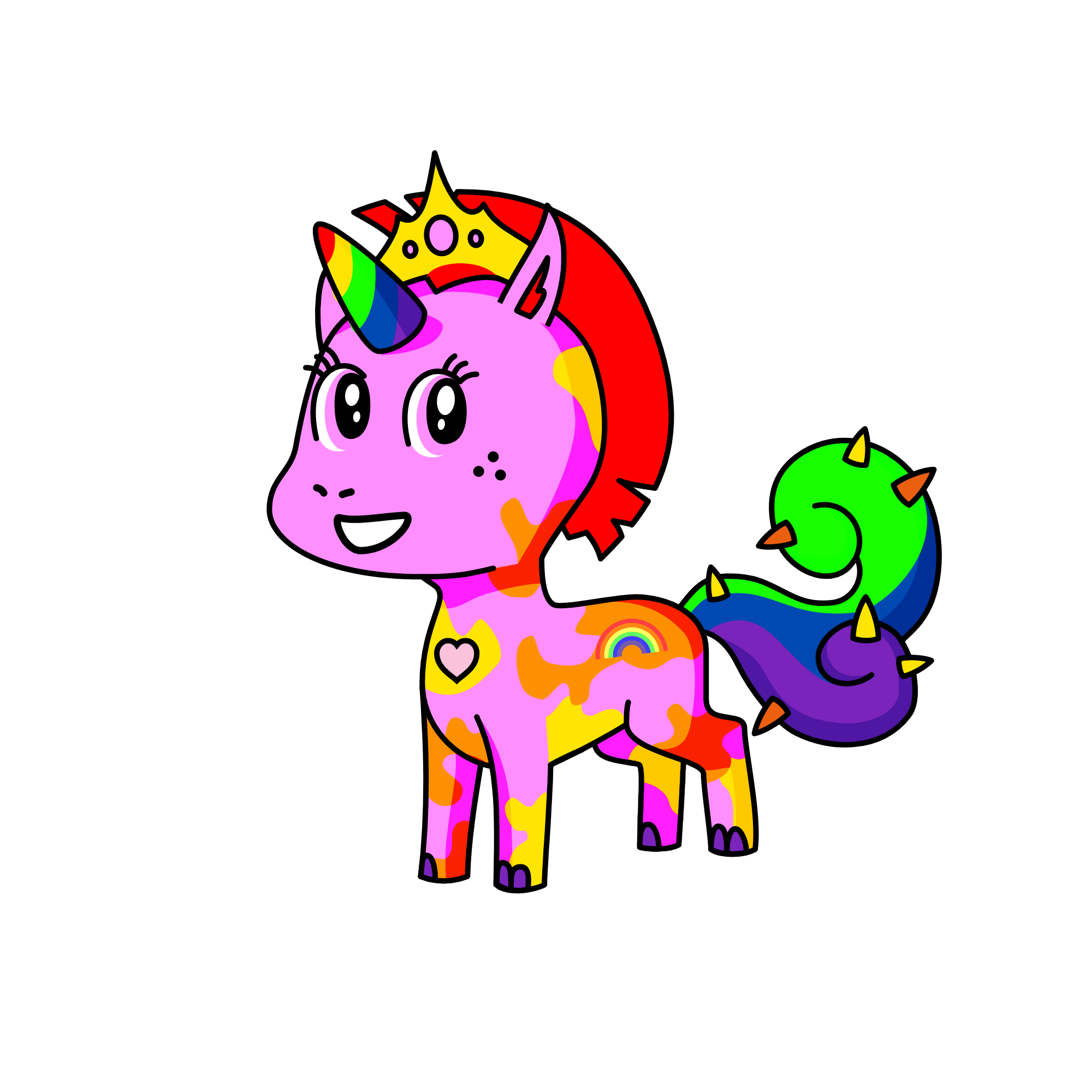 Princess Pride, the unicorn