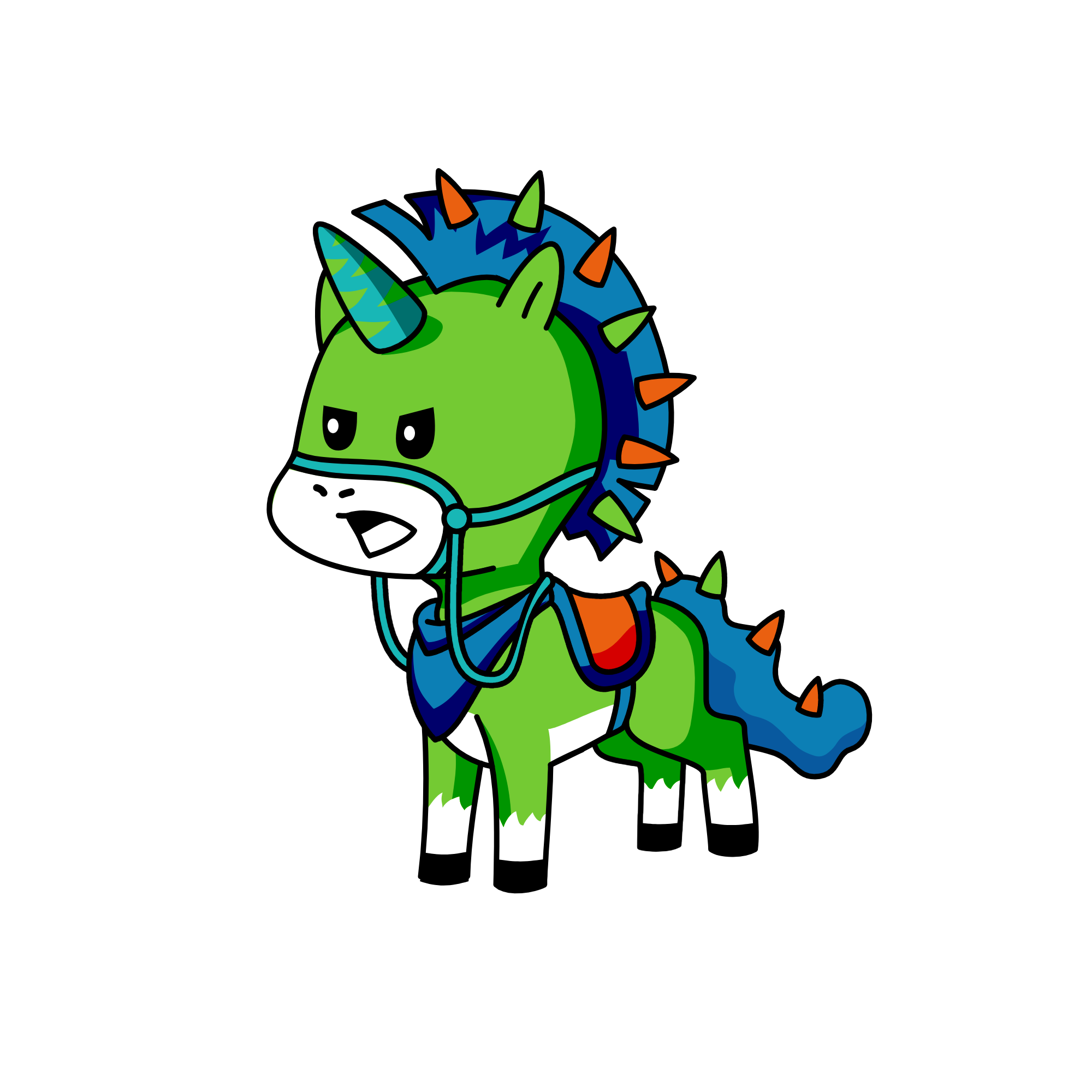 Dirt Spike, the unicorn