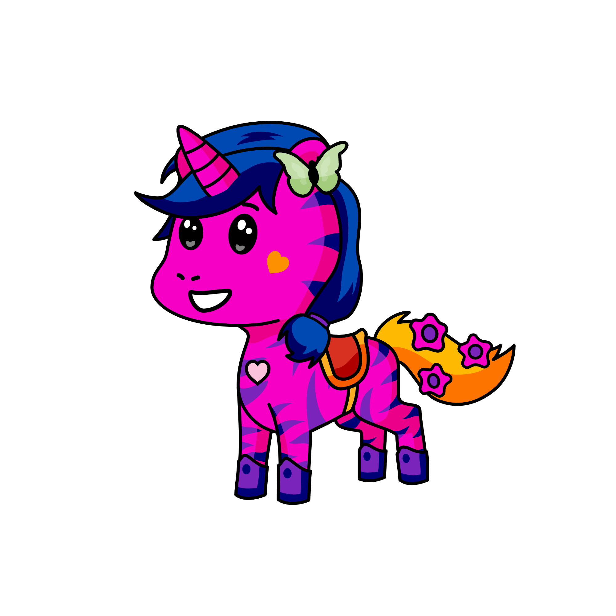 Magic Sunhot Power Unicorn, the unicorn
