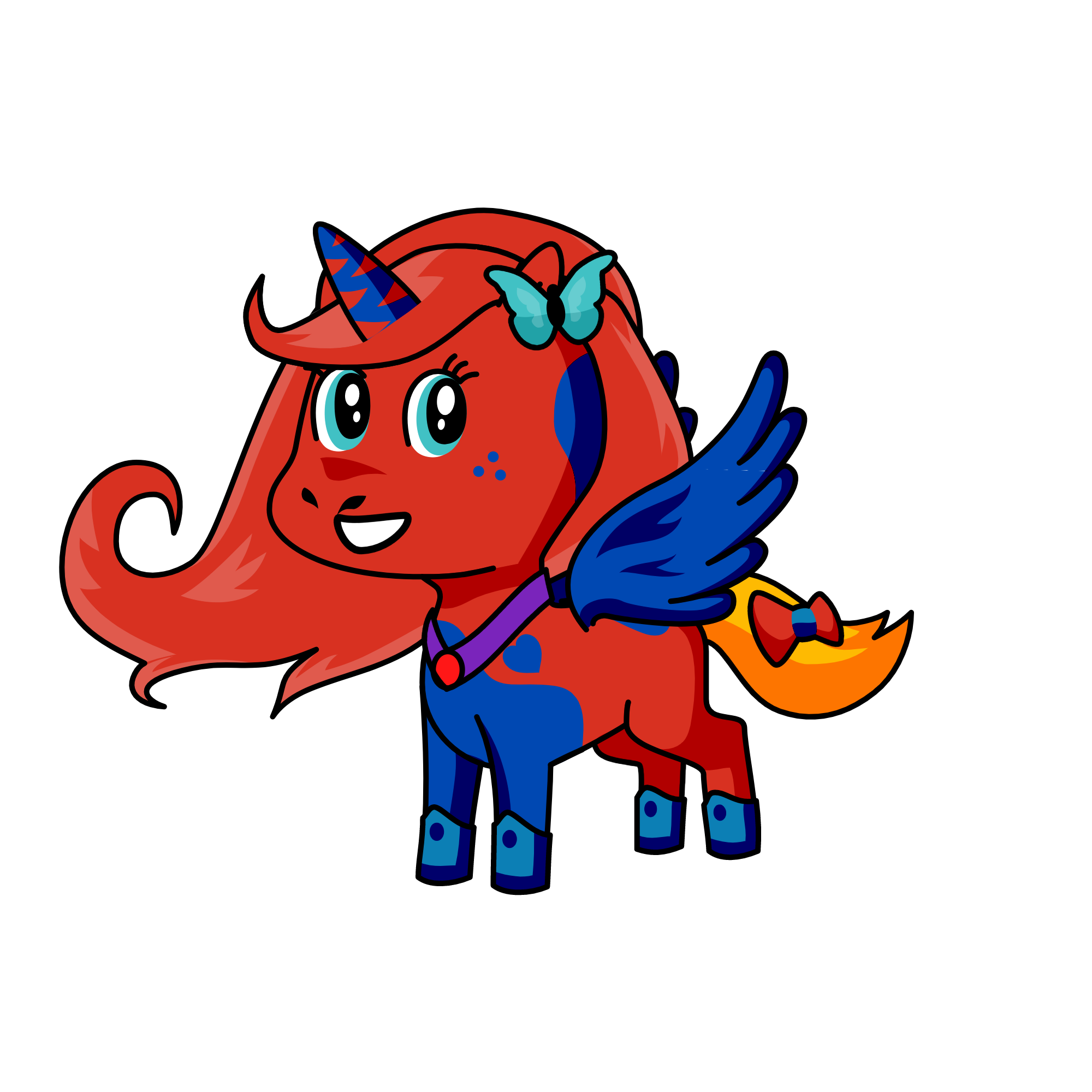 harley , the unicorn