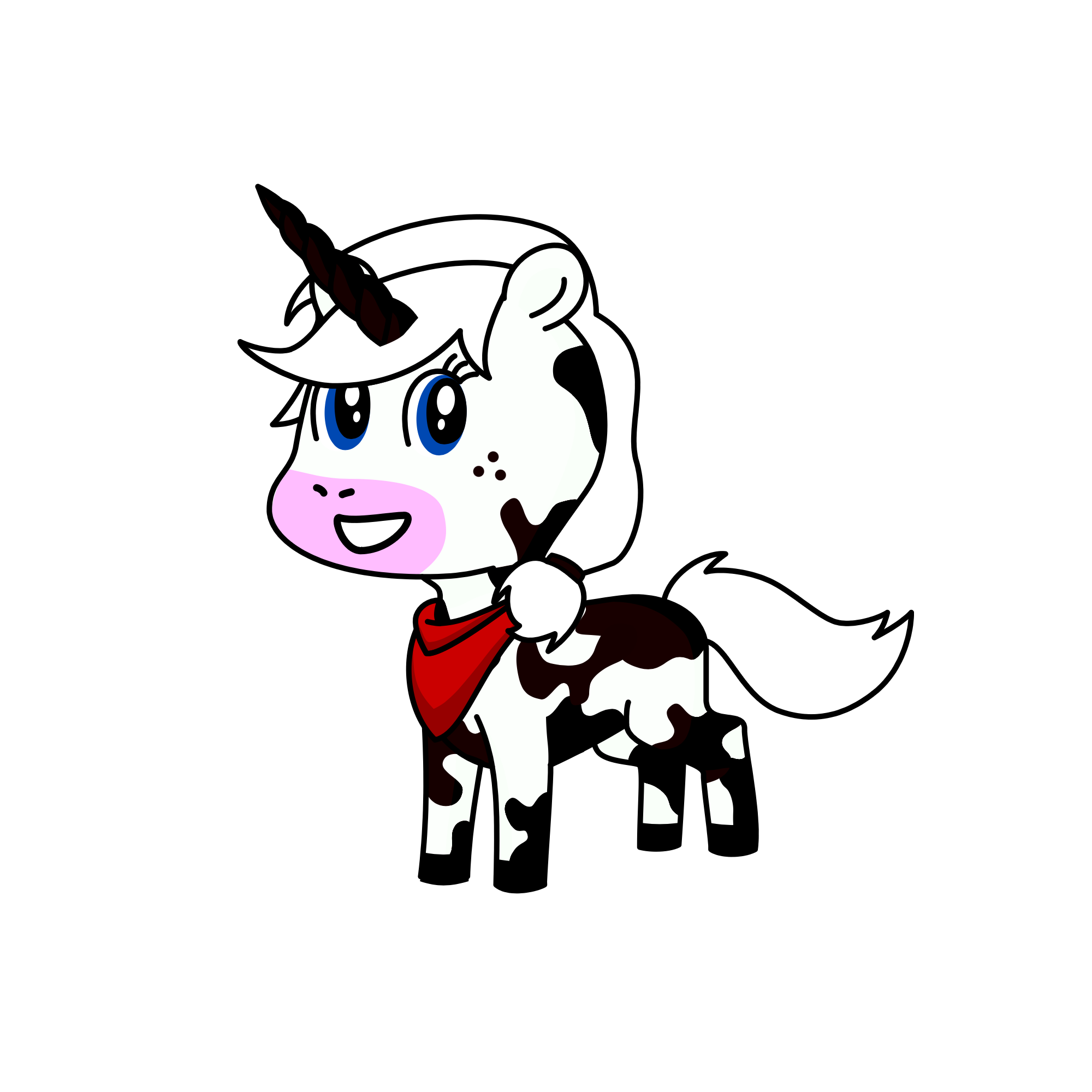 Moo, the unicorn