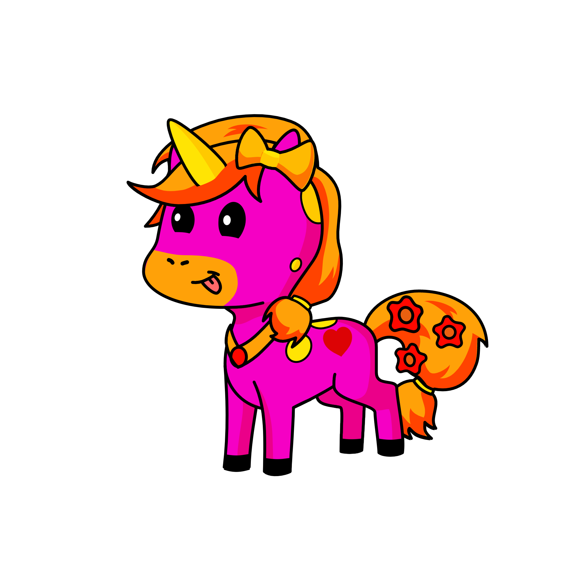 Blaze, the unicorn