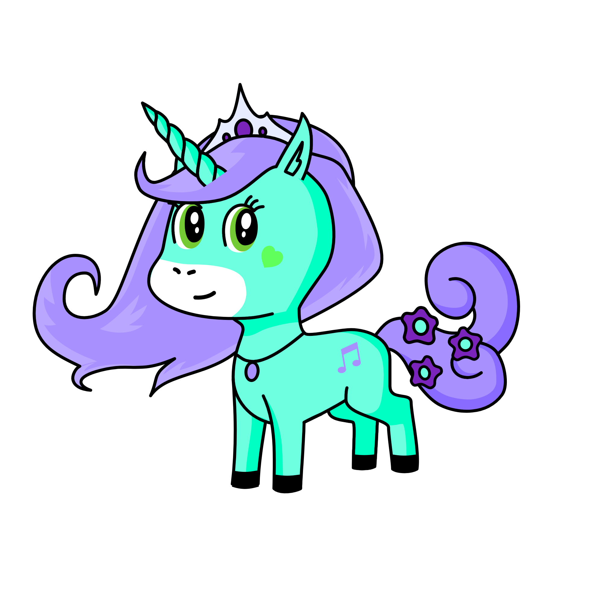 Mermaid, the unicorn