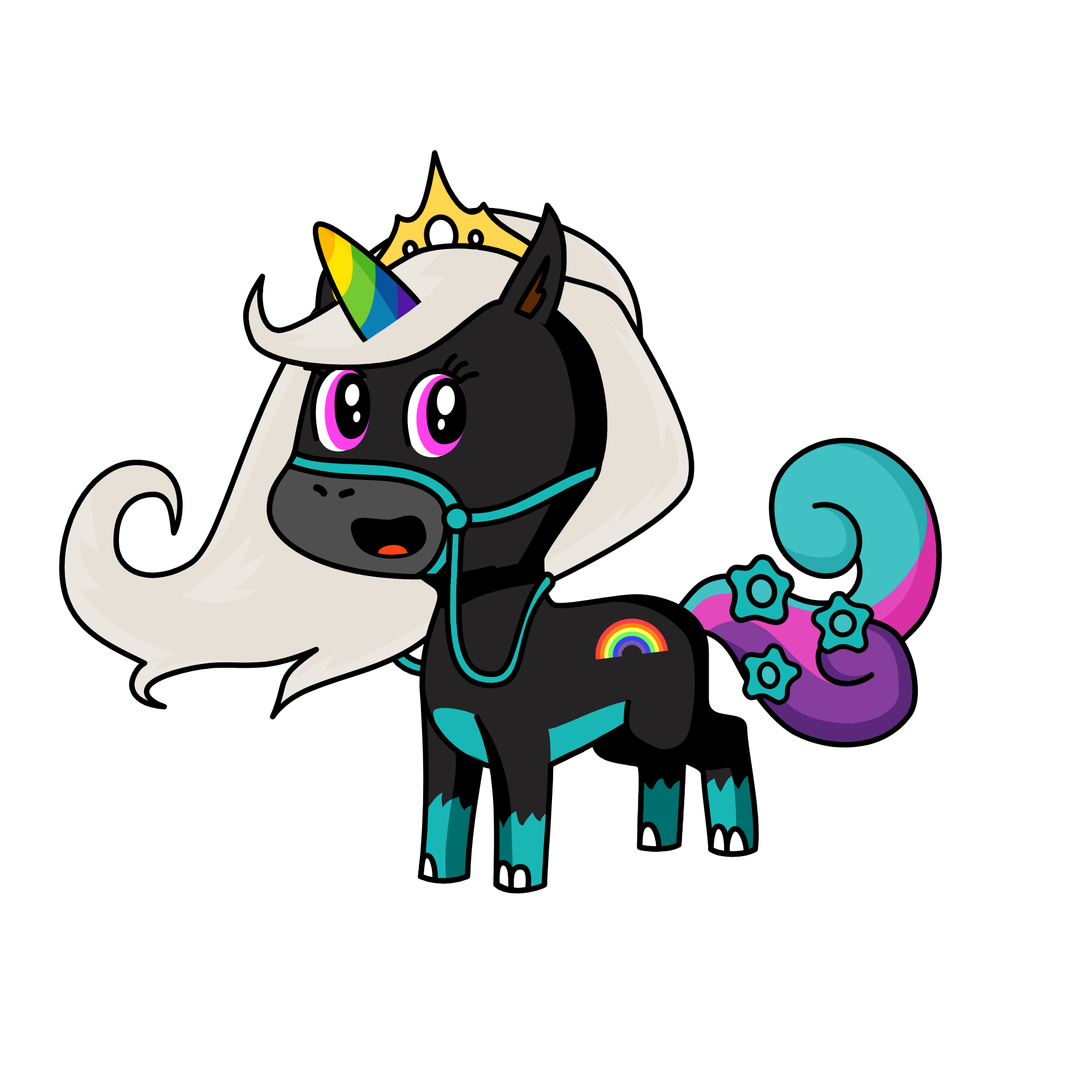 h, the unicorn