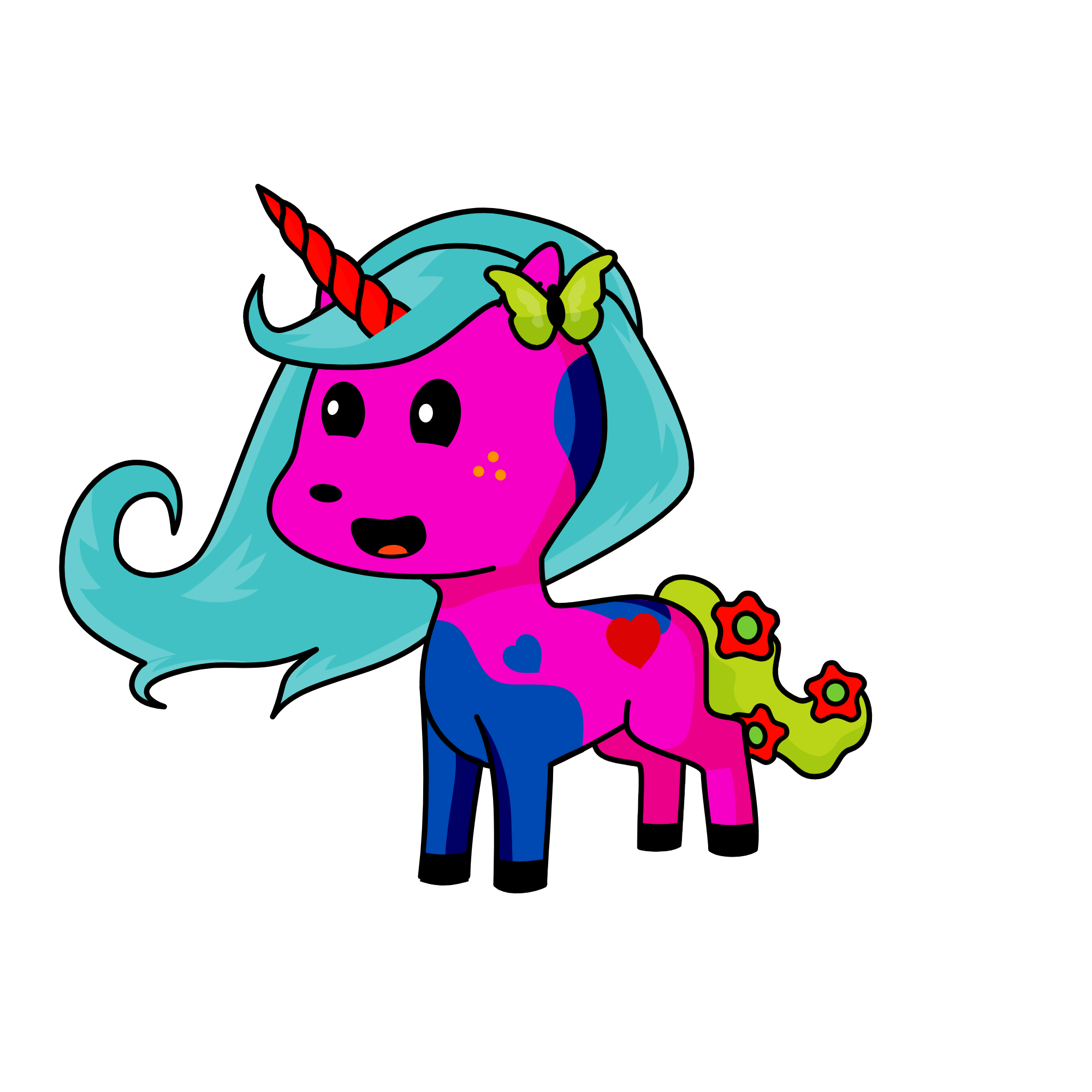 1234567899, the unicorn