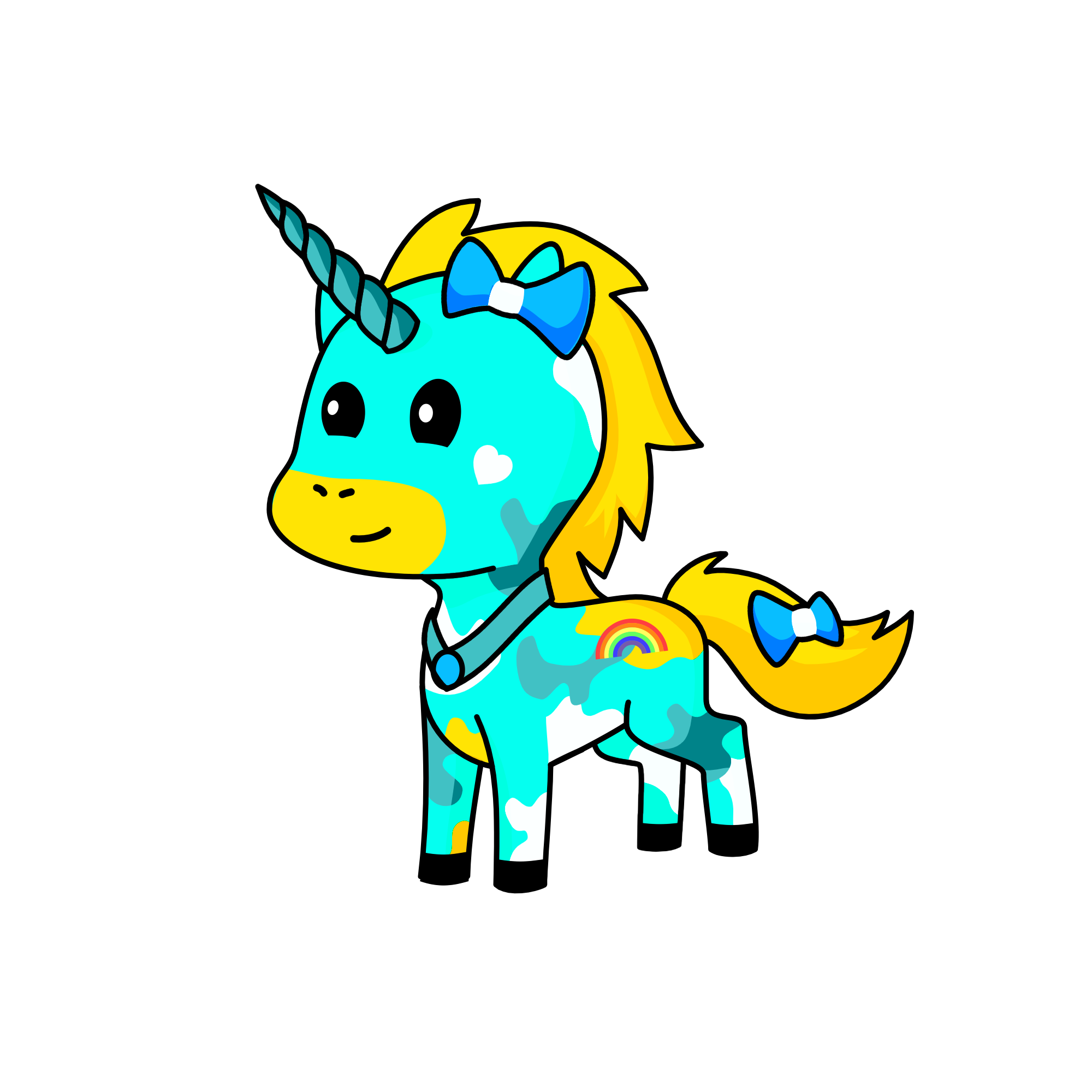 Sky, the unicorn