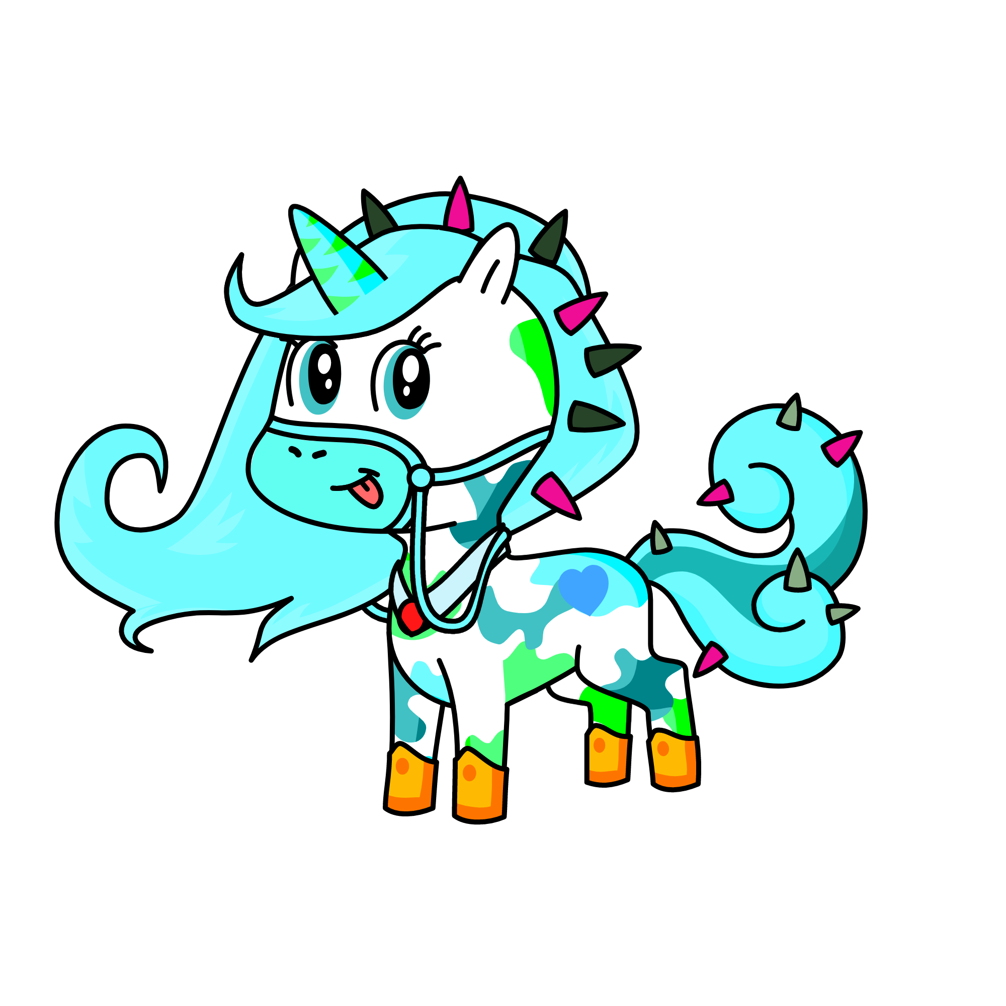 kitty, the unicorn