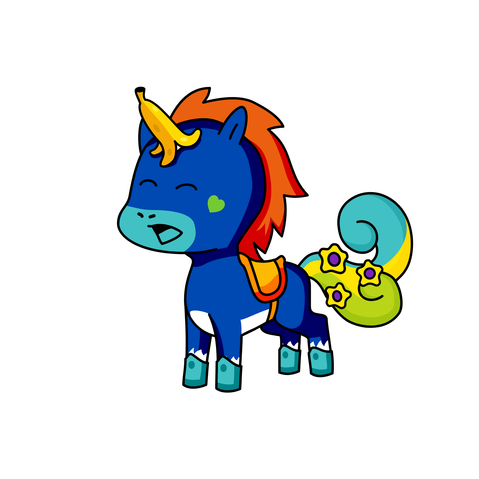 hello, the unicorn