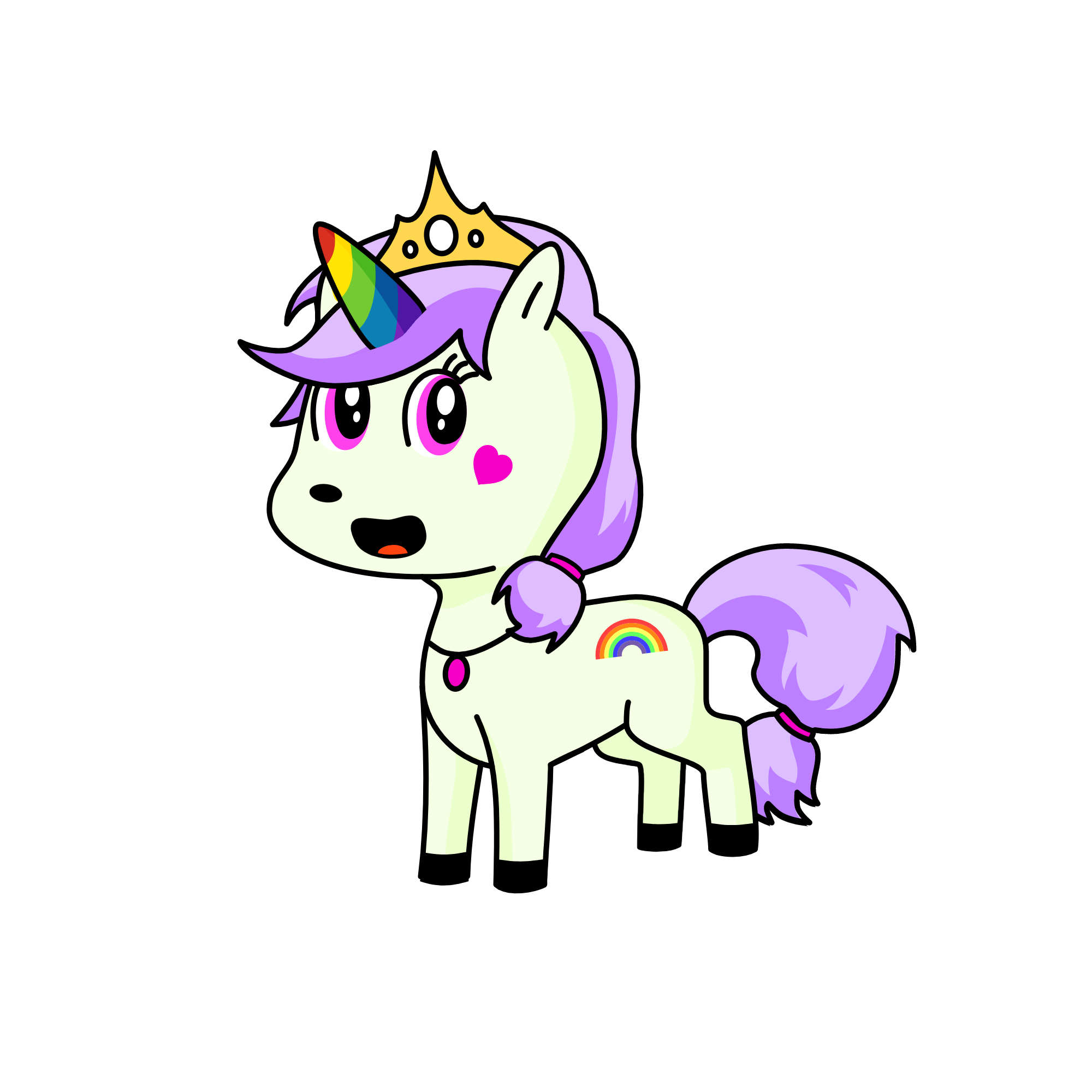 Luna, the unicorn