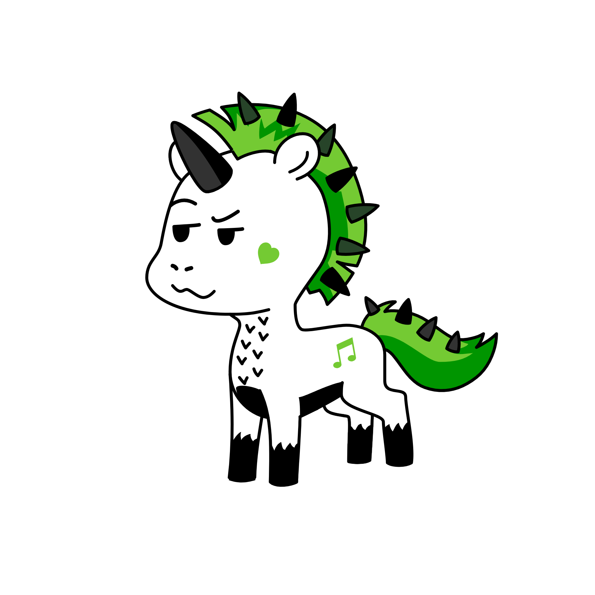 Flare, the unicorn