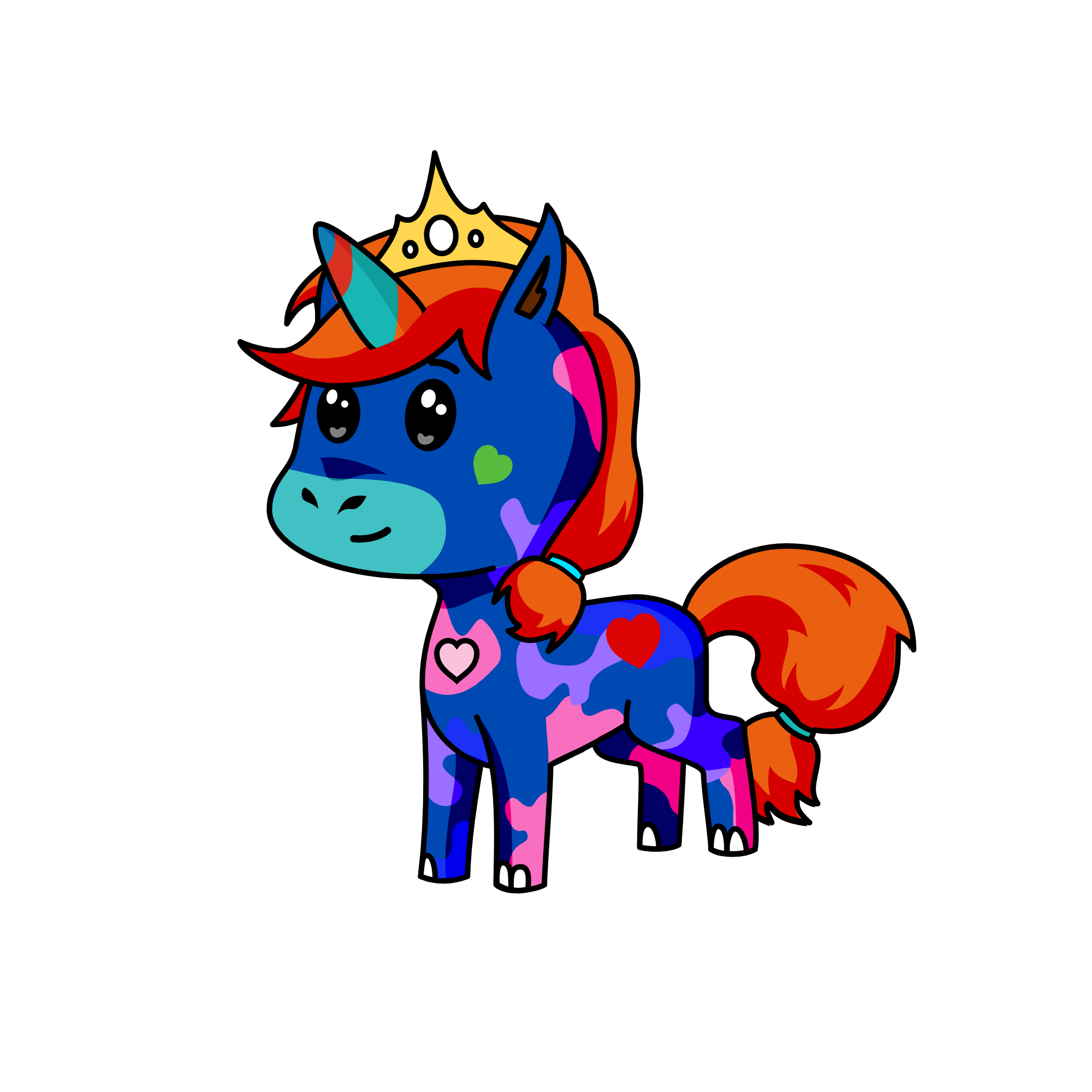 Presly, the unicorn