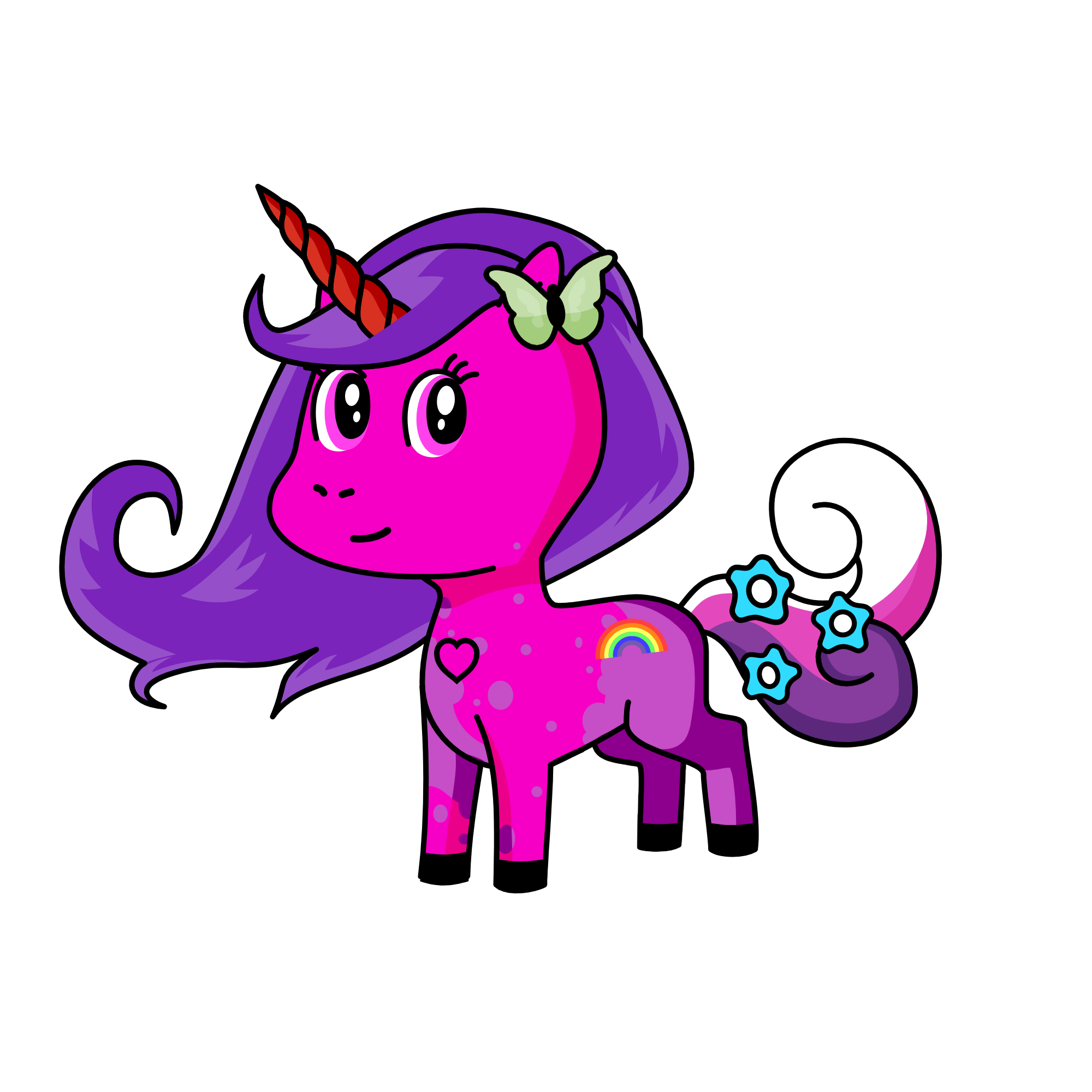 Sweety, the unicorn