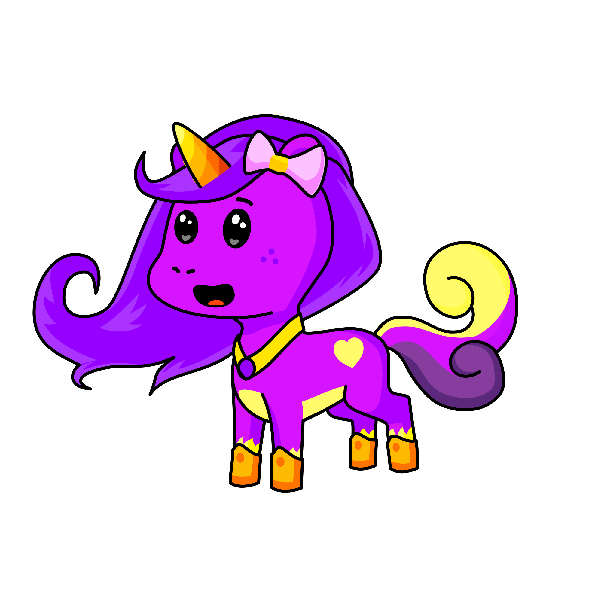 Candycornia, the unicorn