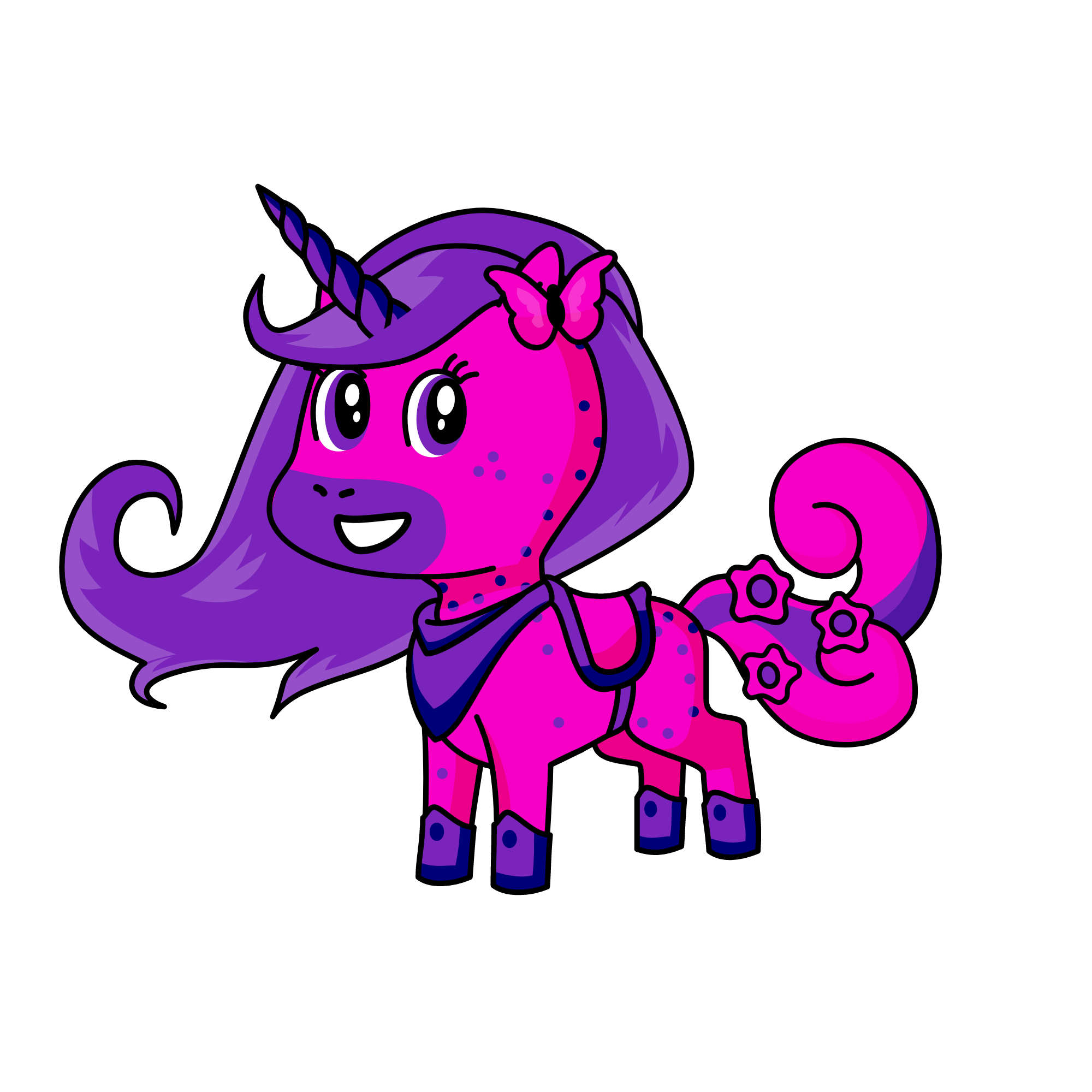 Starfire, the unicorn