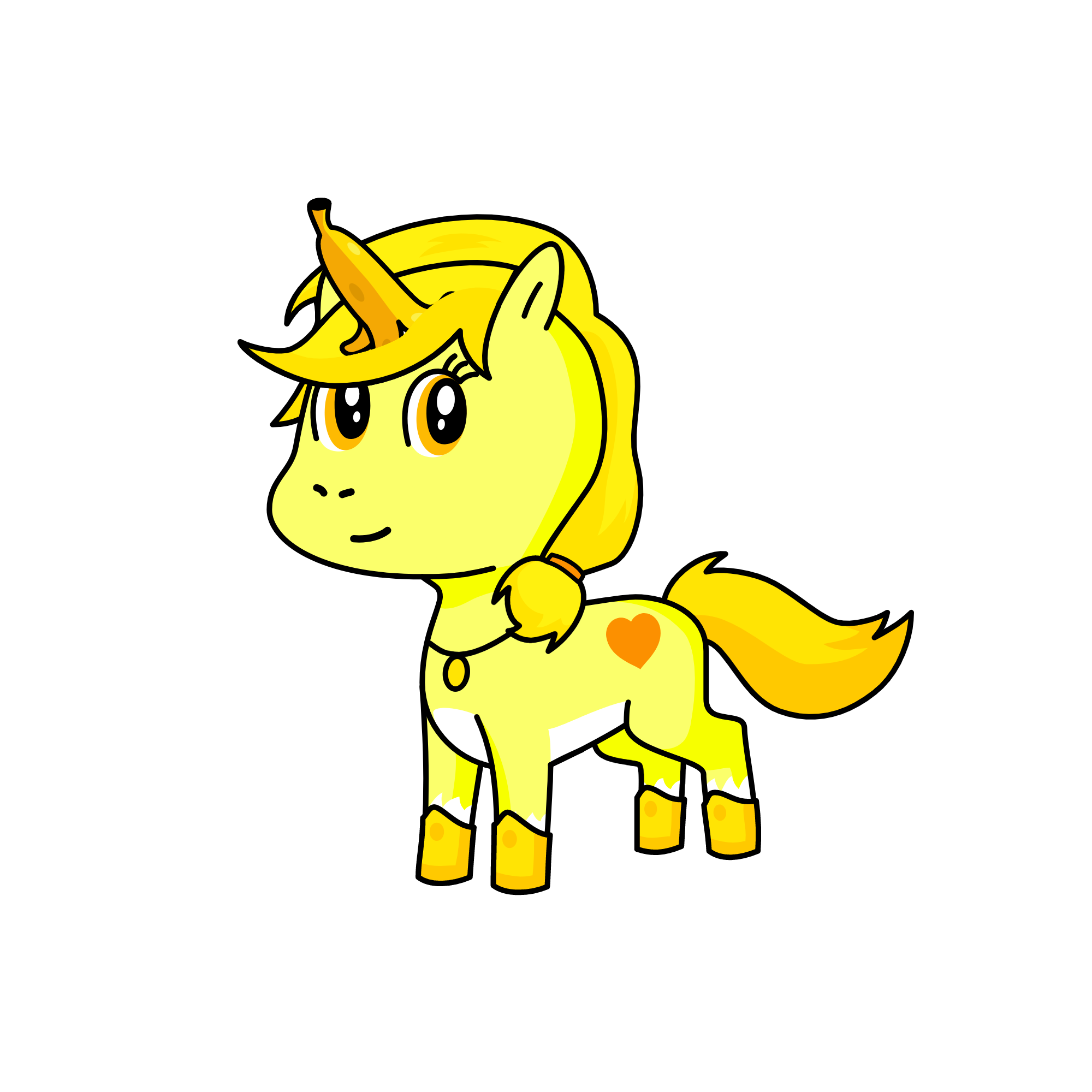 Sasha Banana, the unicorn