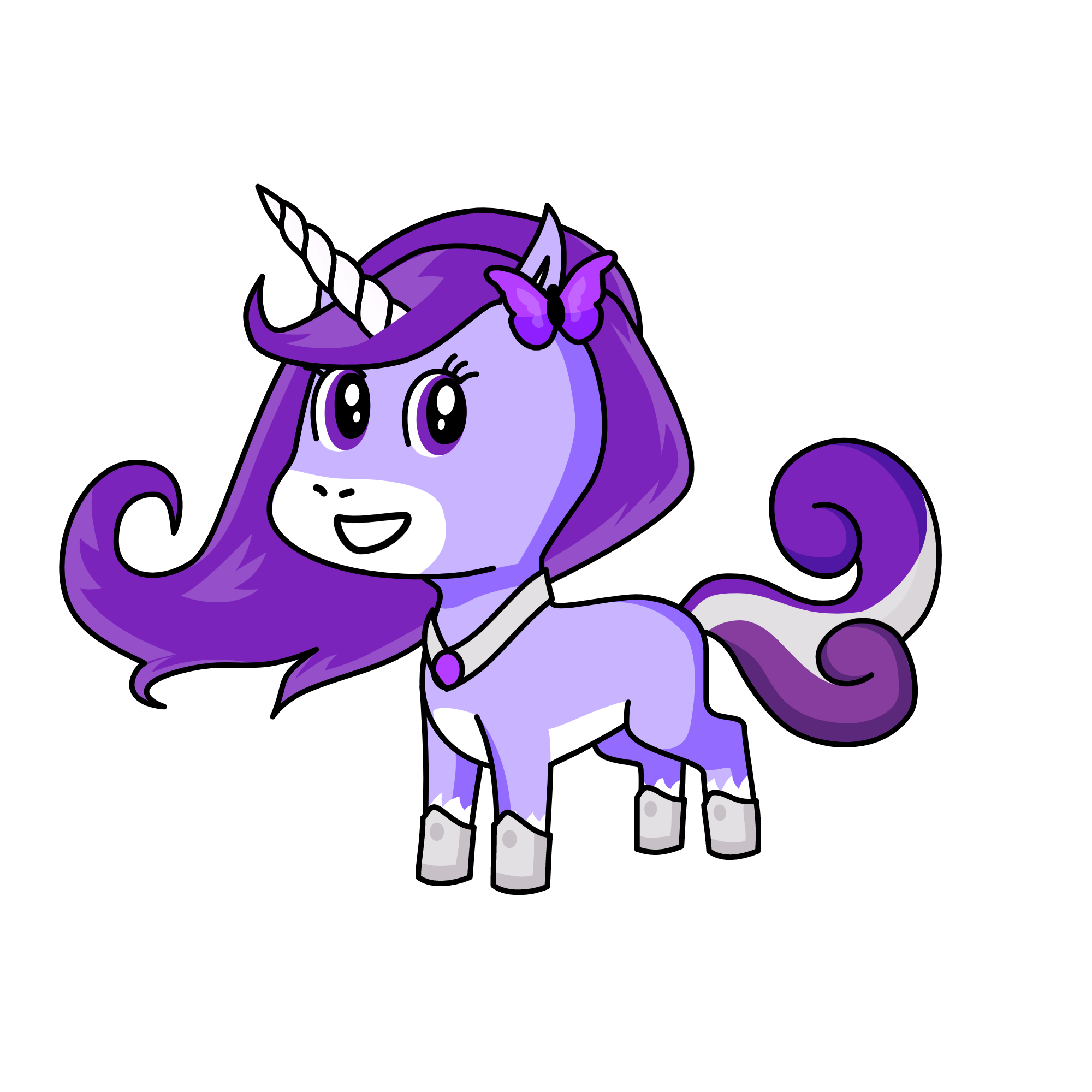 Viola, the unicorn