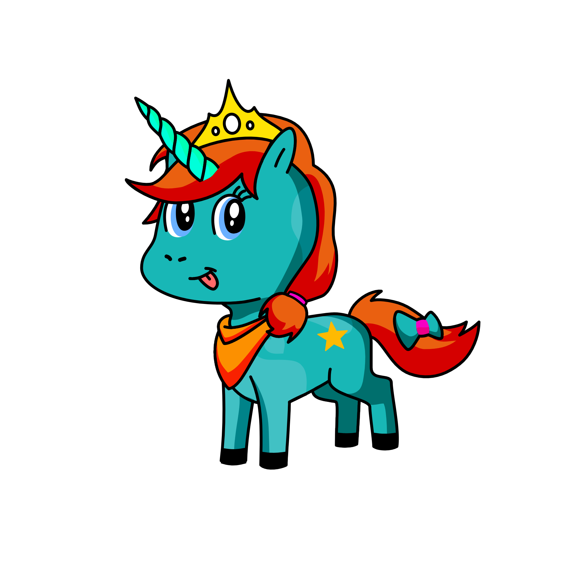 alice  magic houf, the unicorn