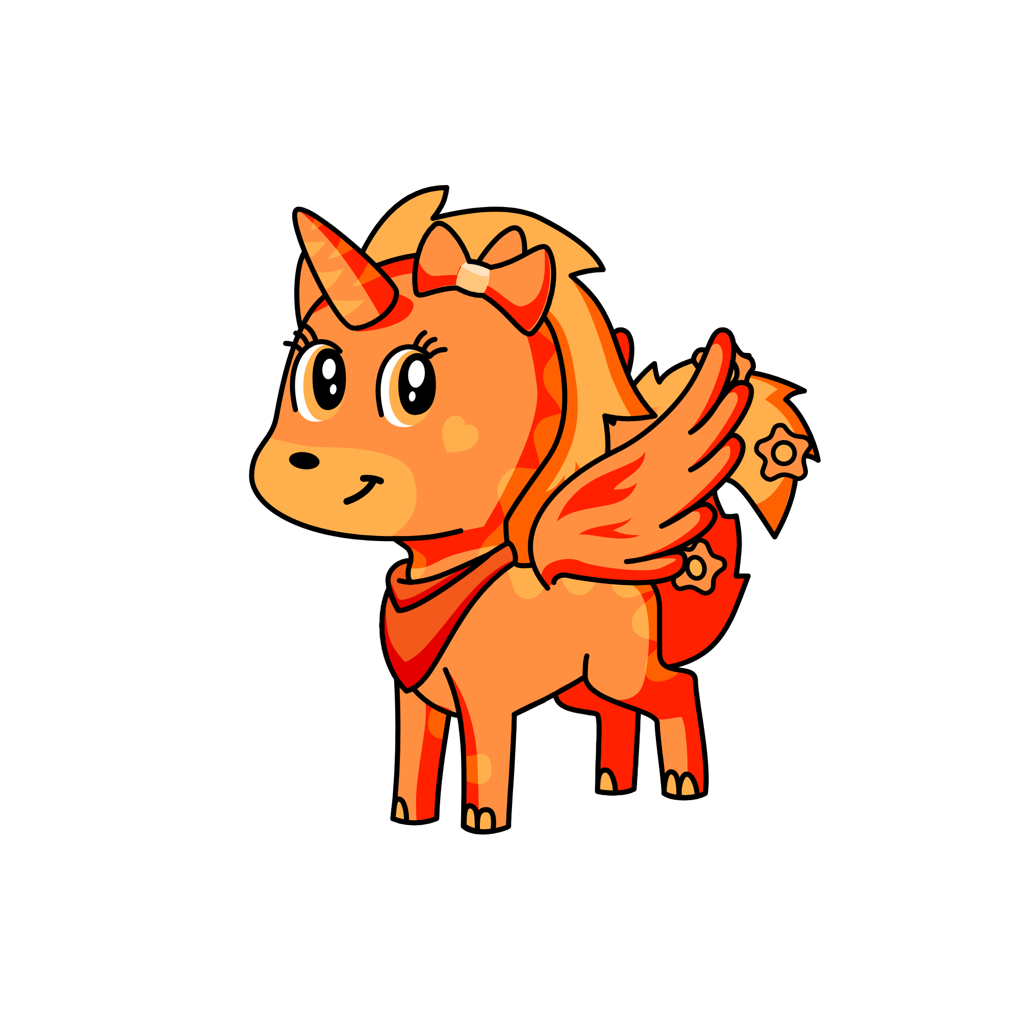 Topaz, the unicorn