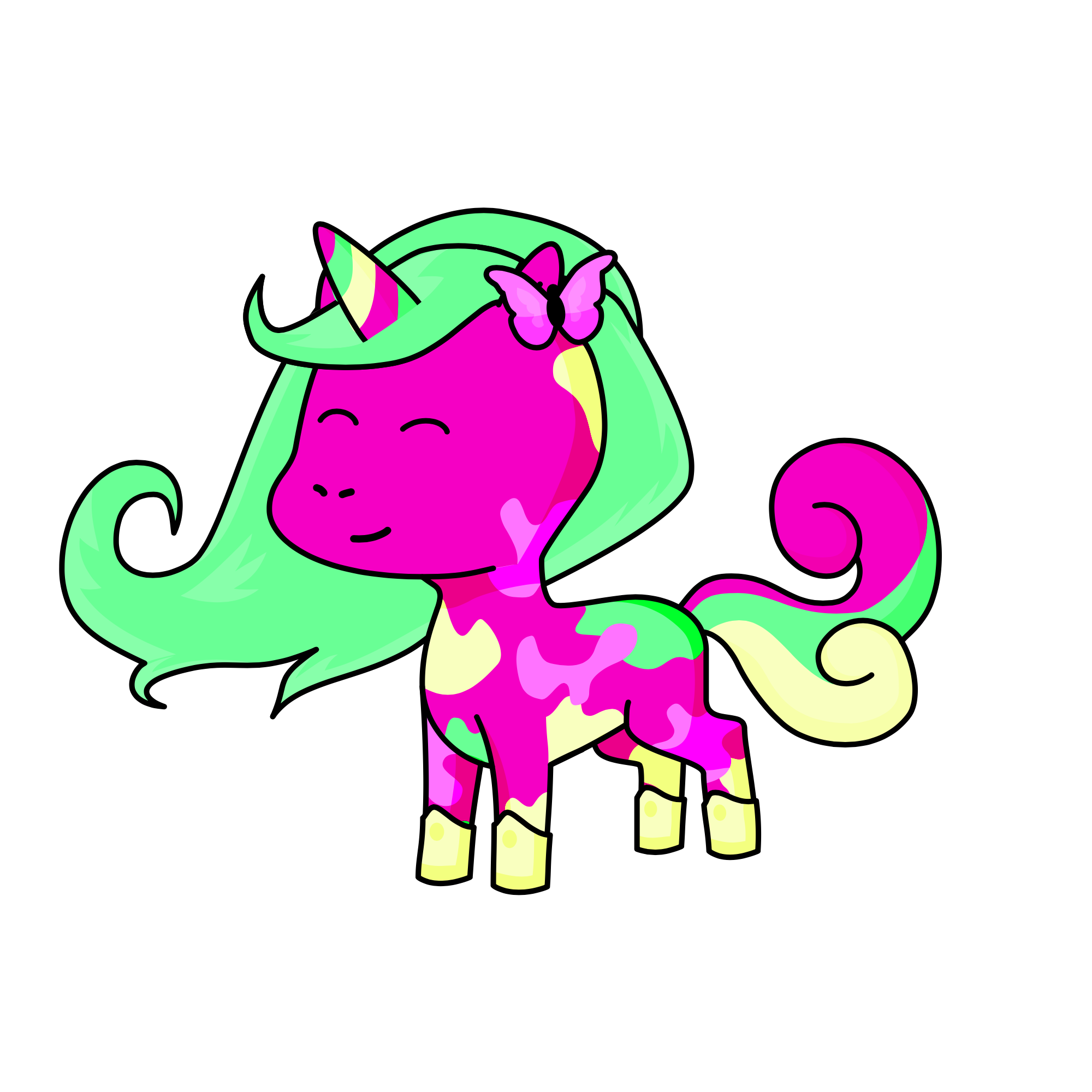 Bunny, the unicorn