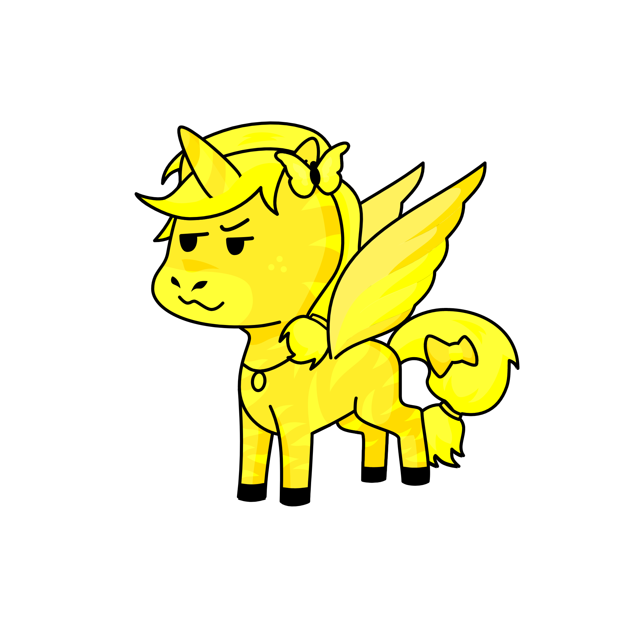 Amber, the unicorn