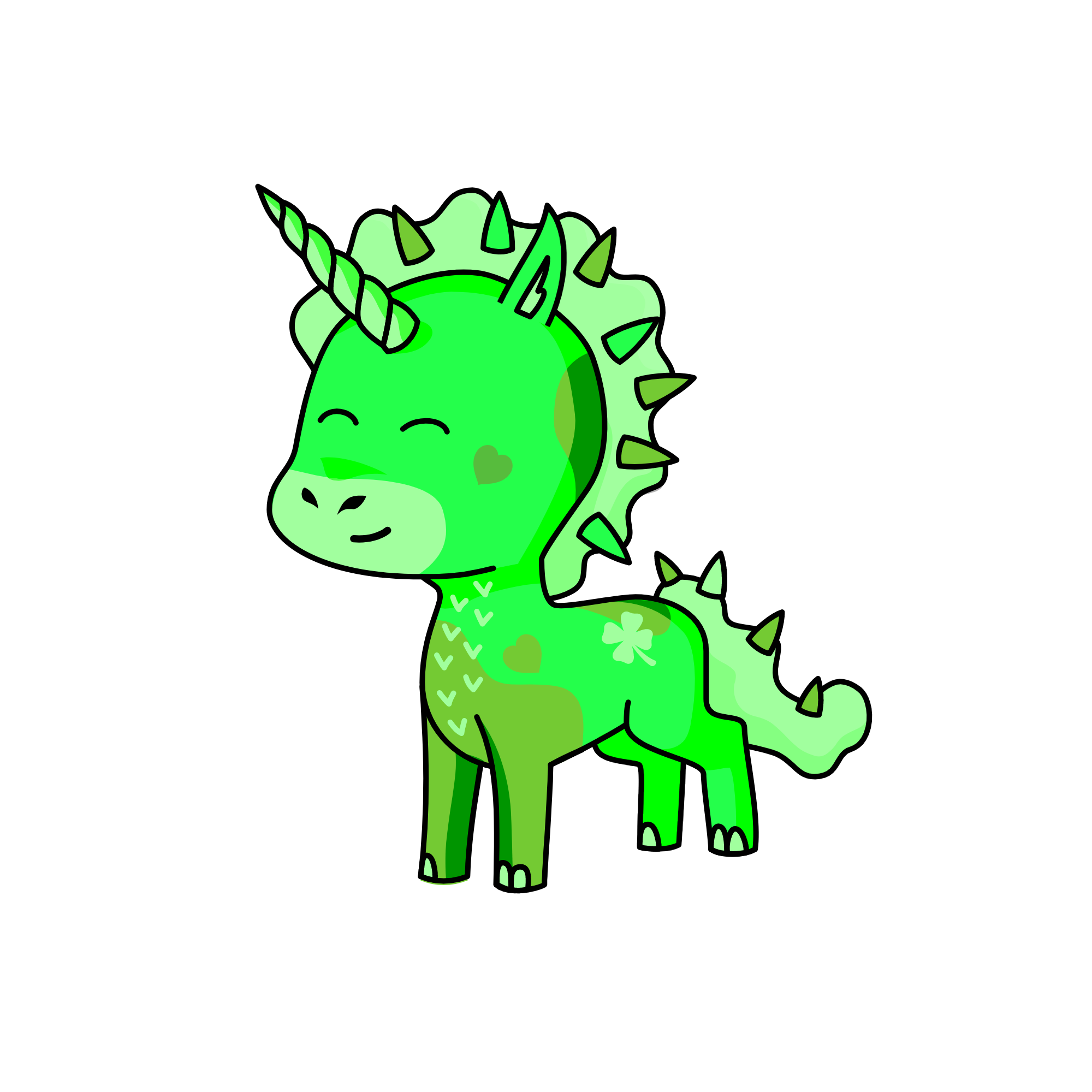 Jade, the unicorn