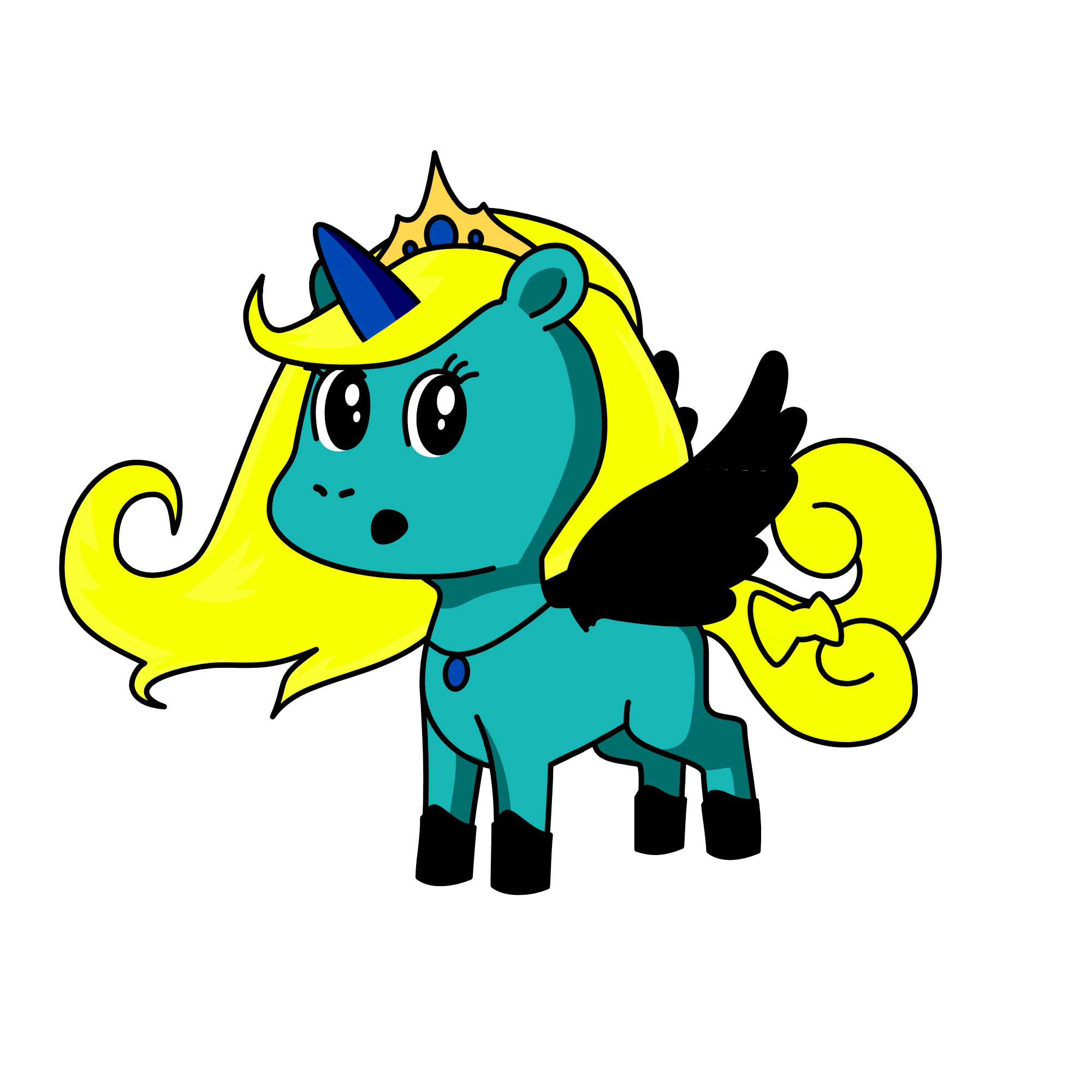 random, the unicorn