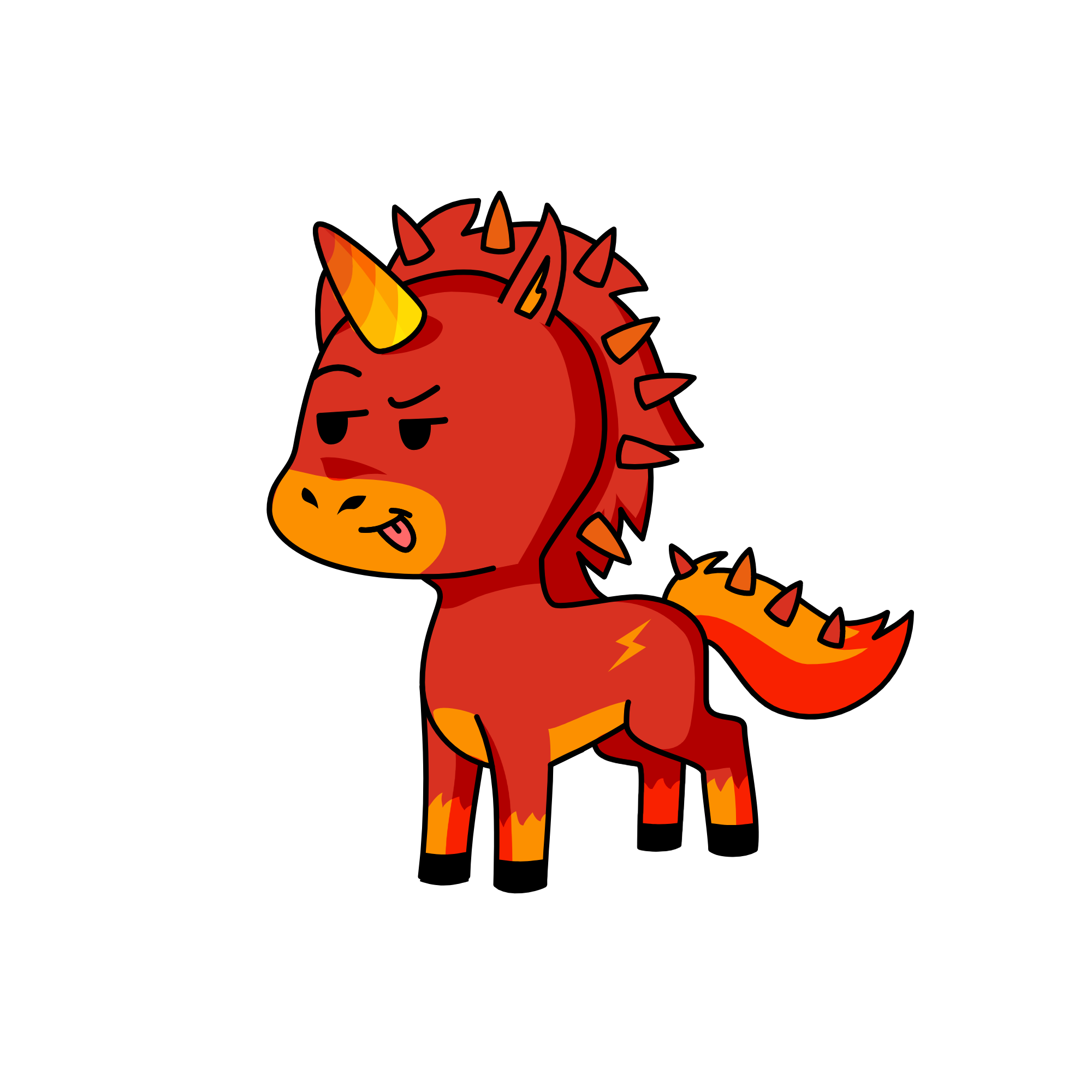 flame of fiya!, the unicorn