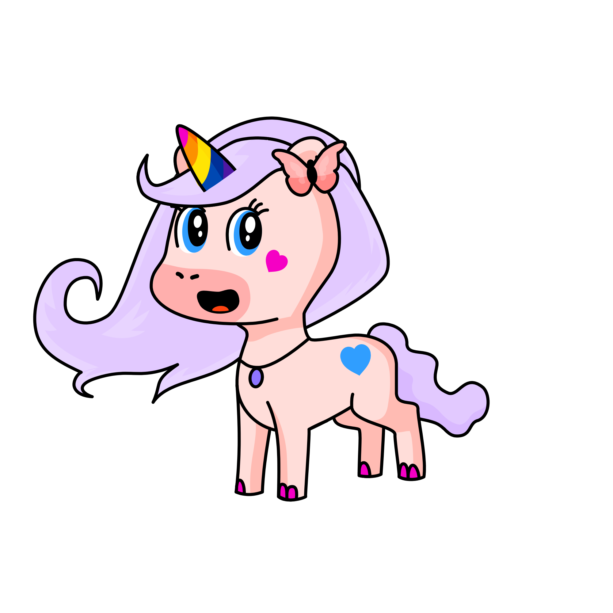 Lexi Sparkle, the unicorn