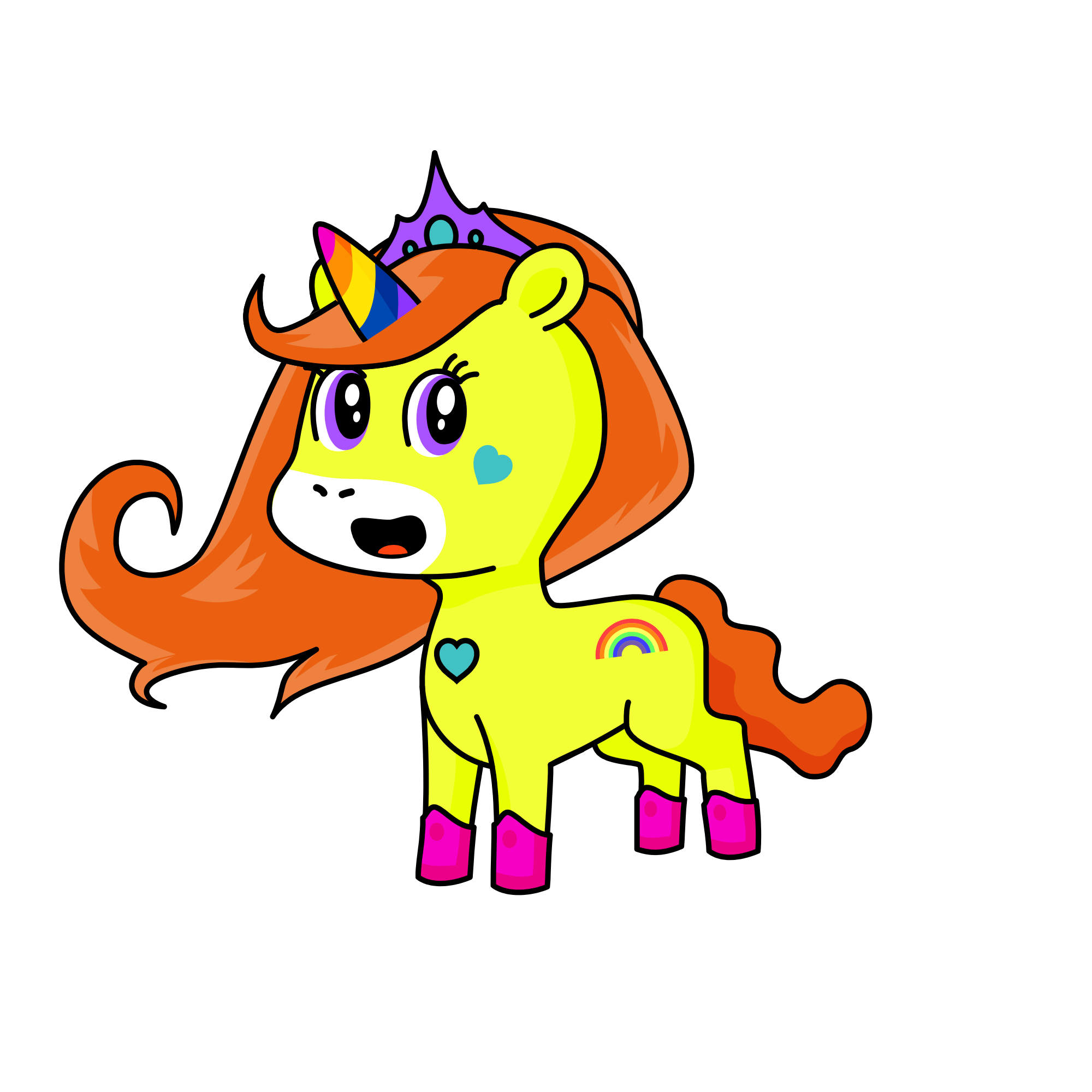 Summer Love, the unicorn