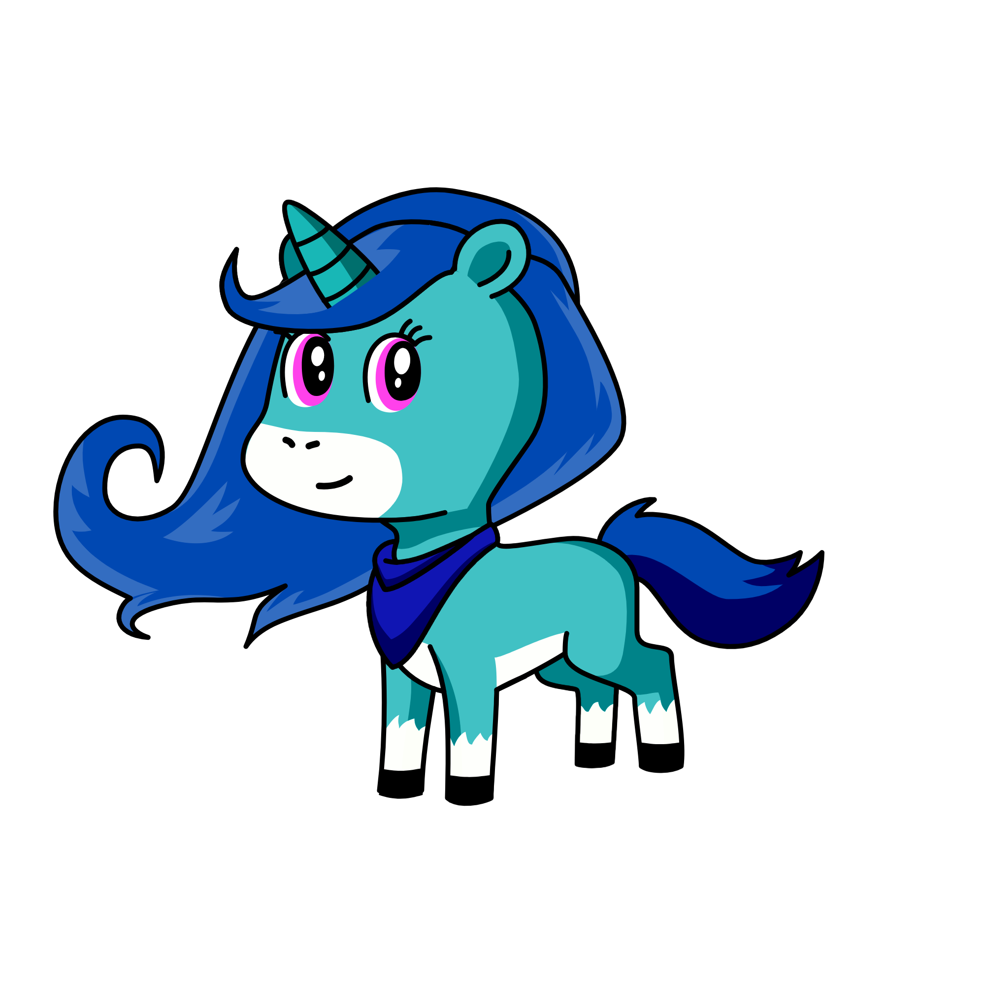 moon, the unicorn