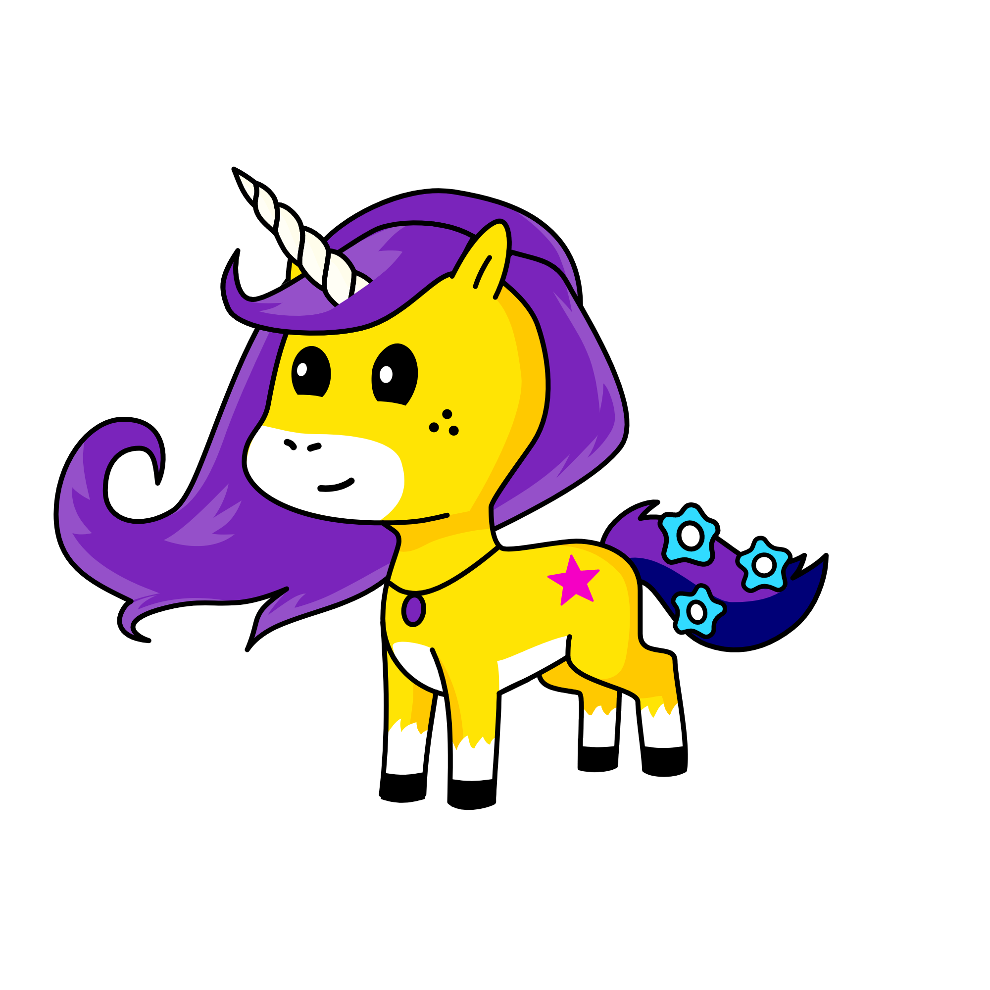 Sparkle, the unicorn