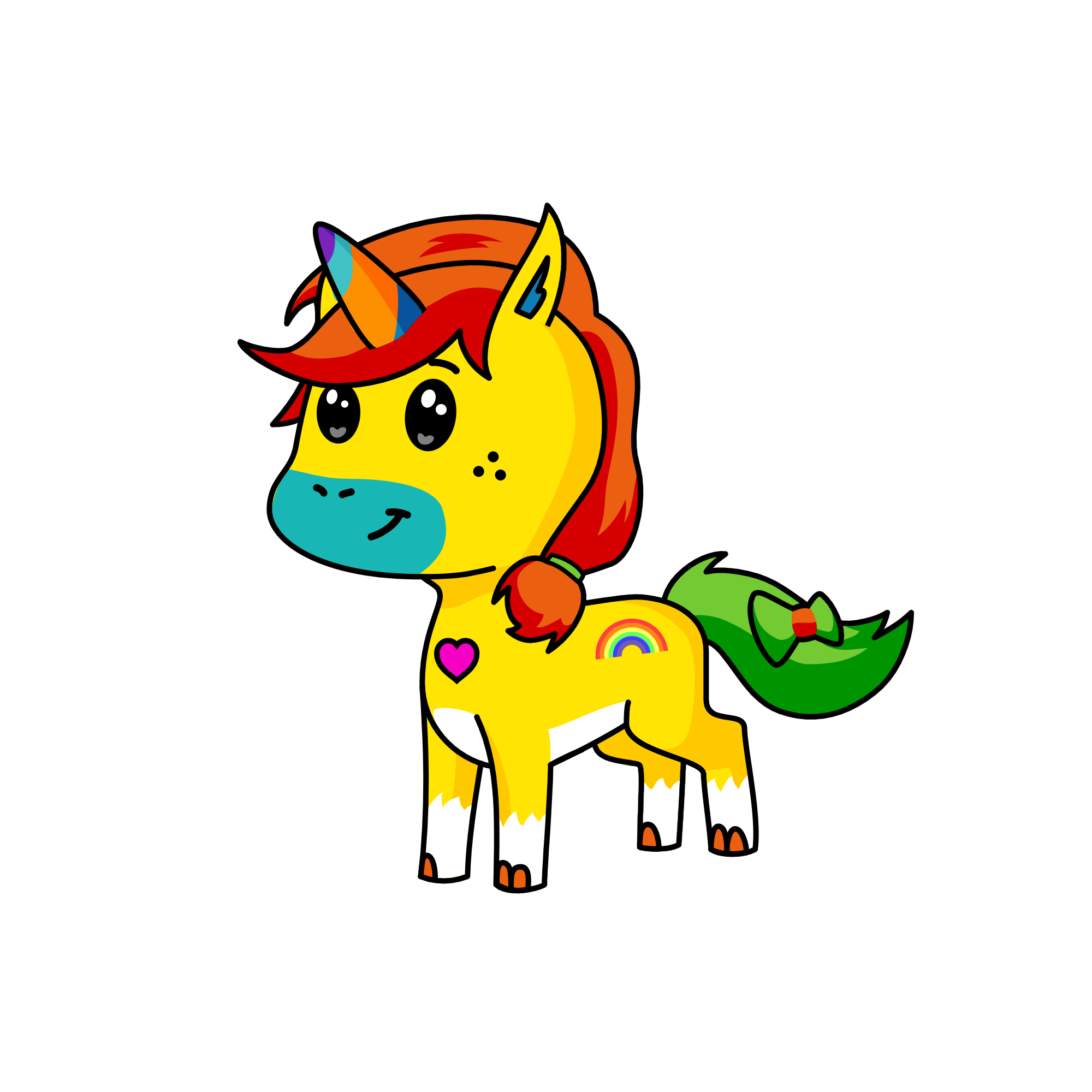 Cassidy, the unicorn