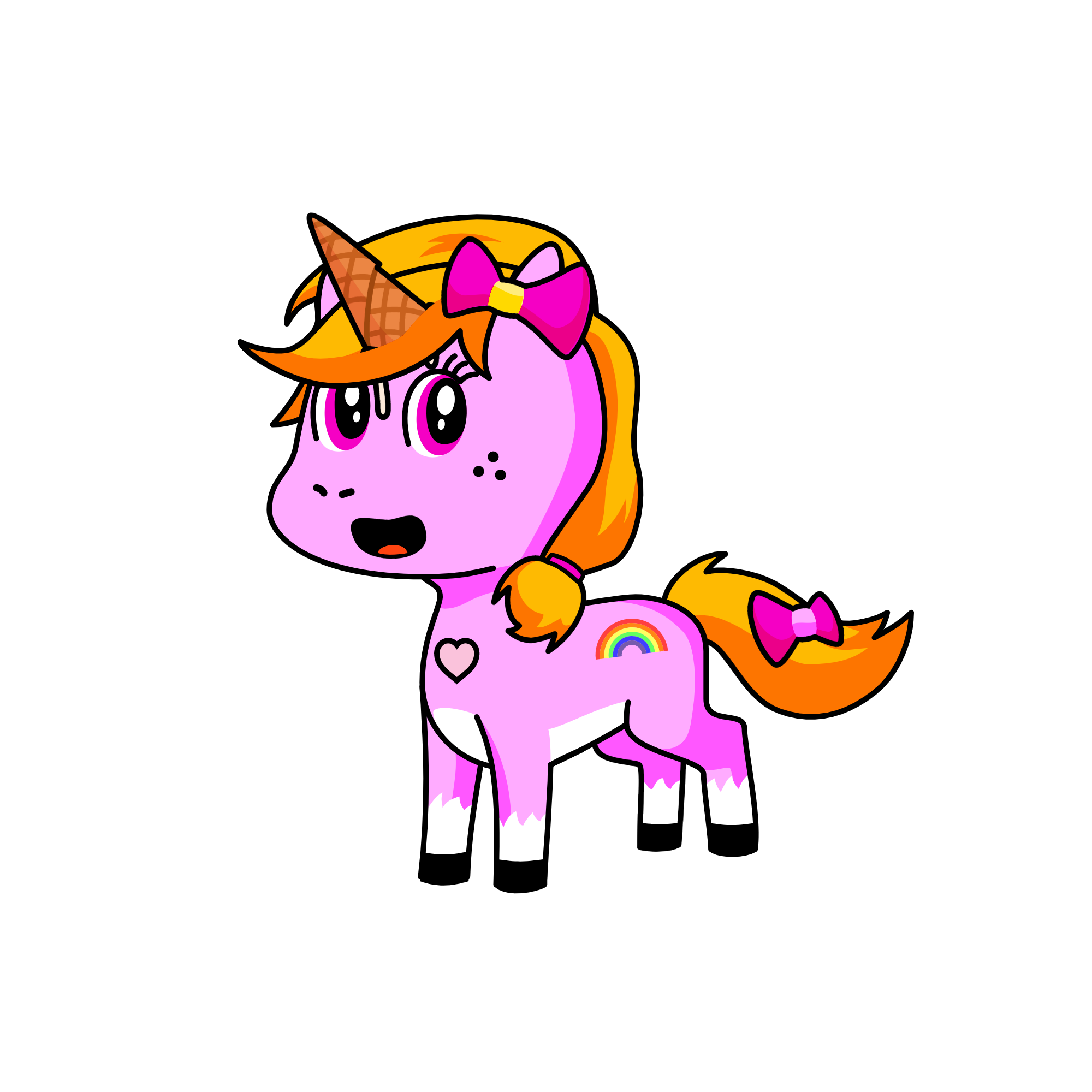 Ica Creamella, the unicorn