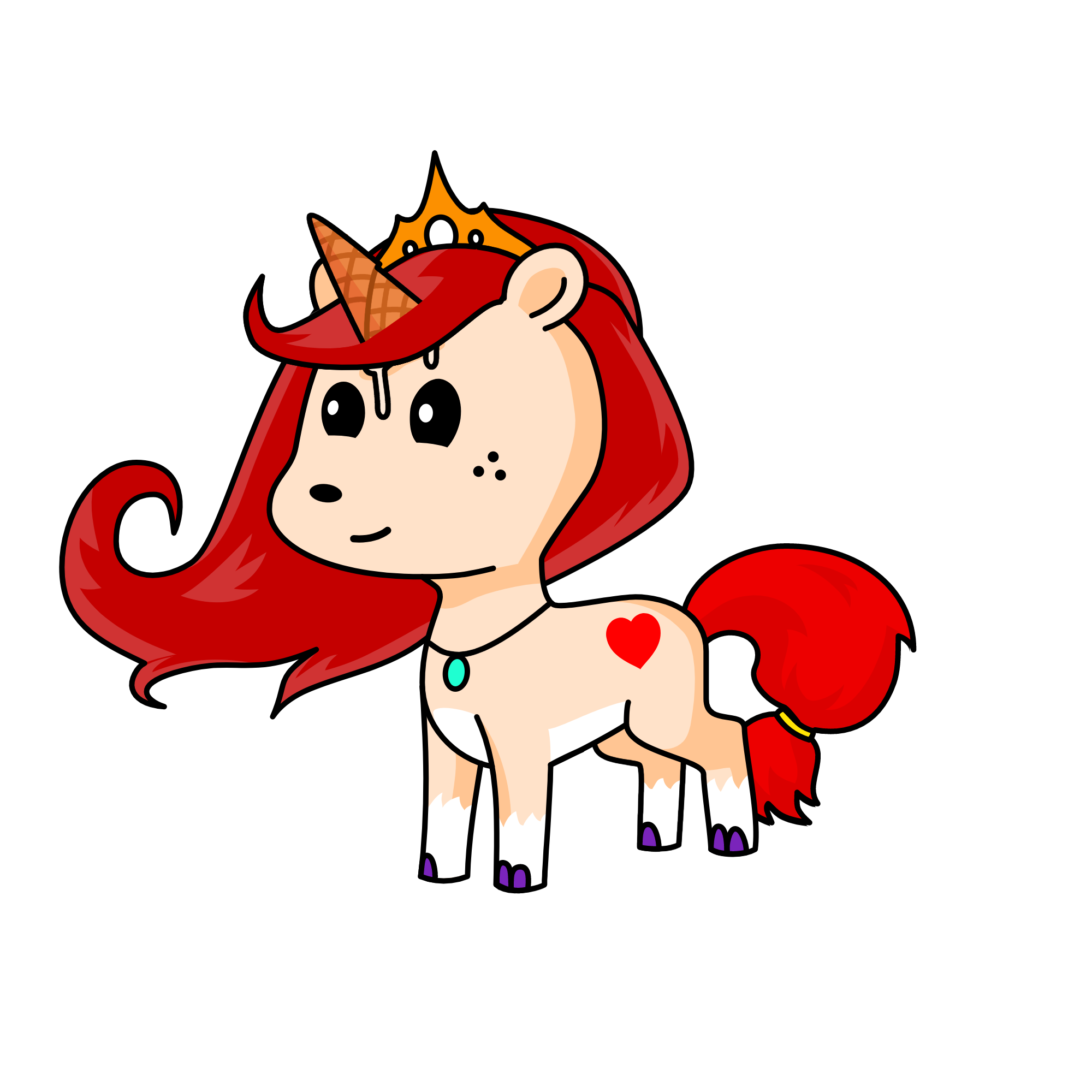 YUMMY..CREAMY, the unicorn