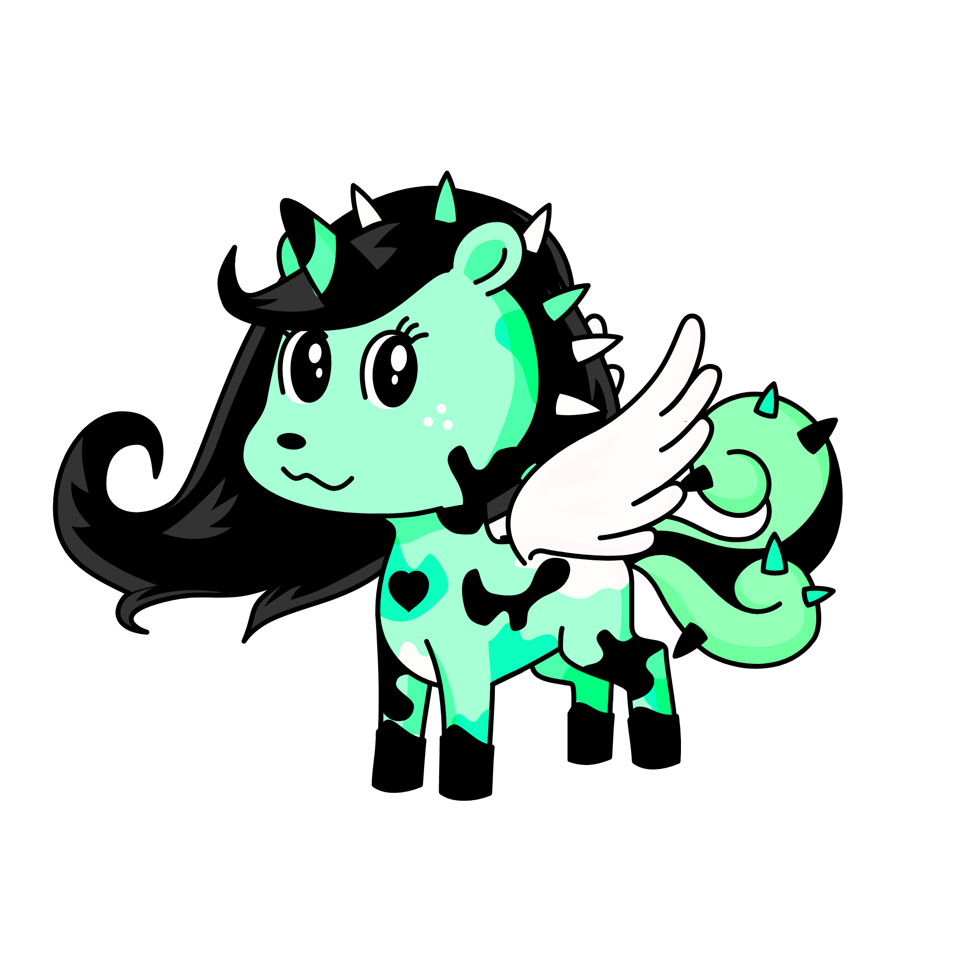 mintywicky, the unicorn
