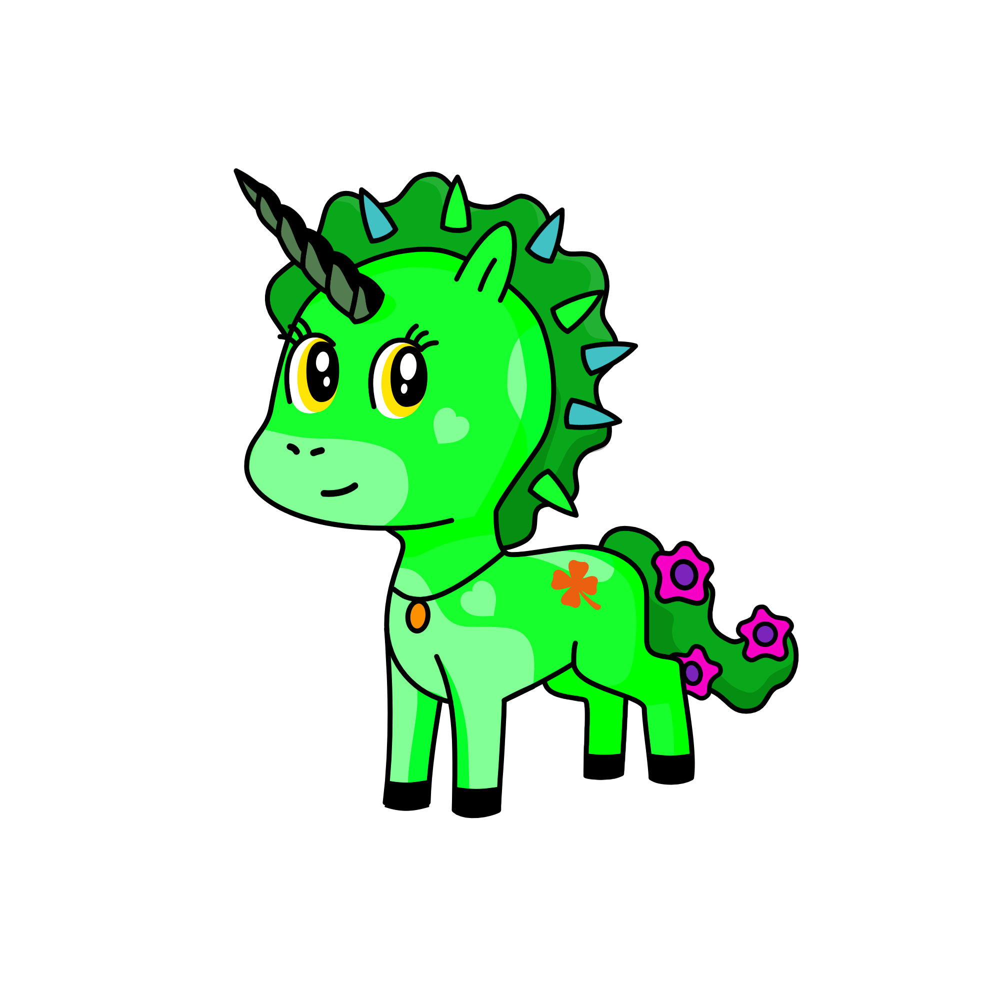 Forest Scout, the unicorn
