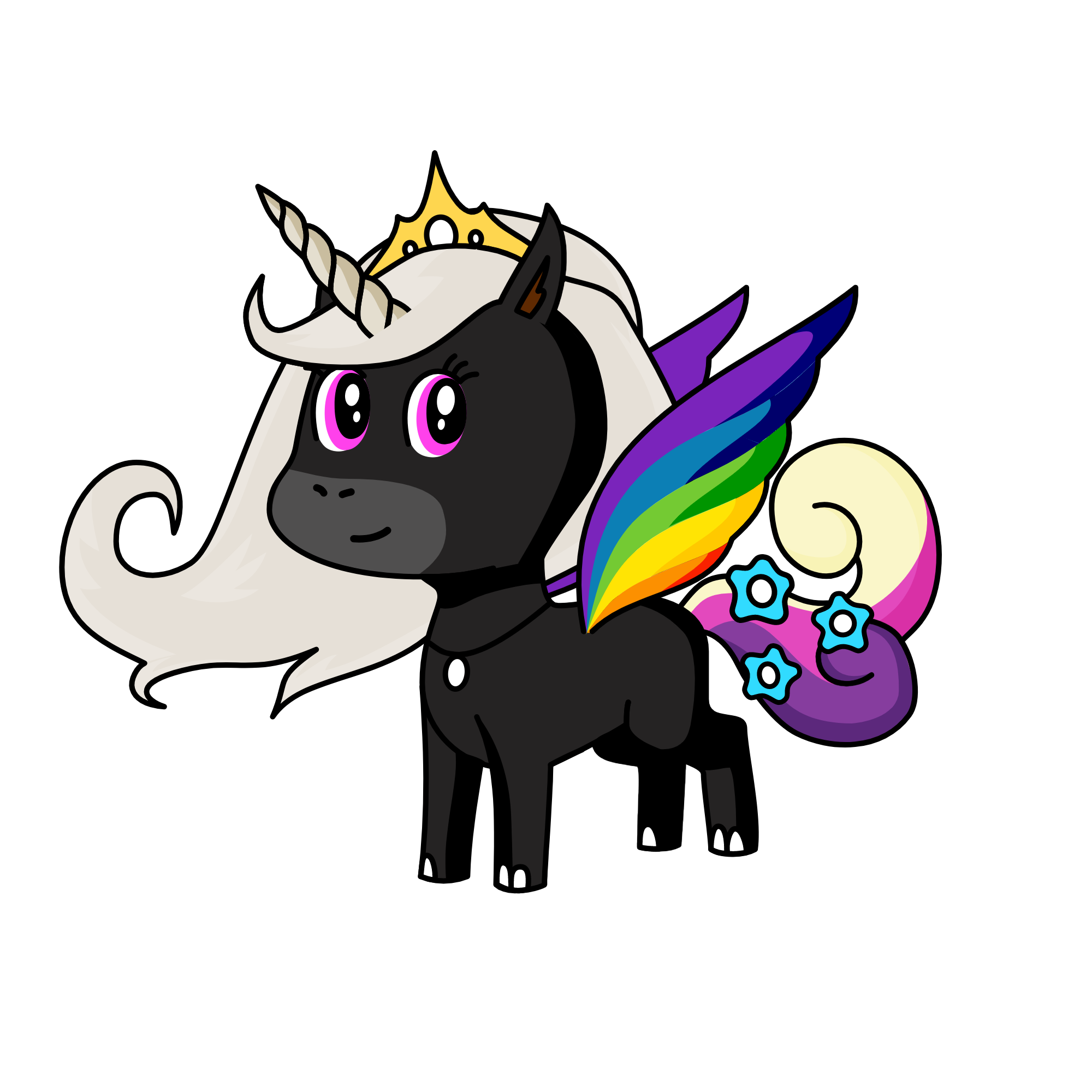 crowncorn, the unicorn