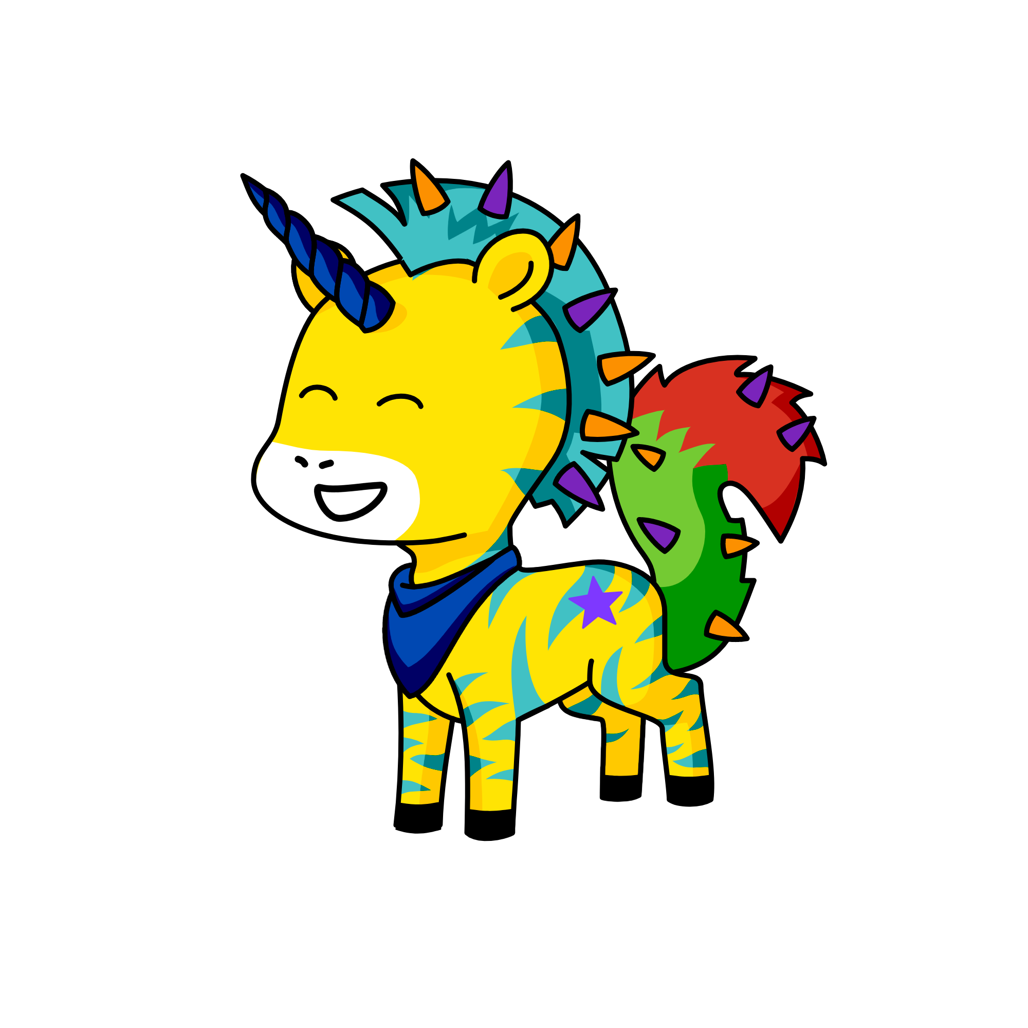 MICKEY, the unicorn