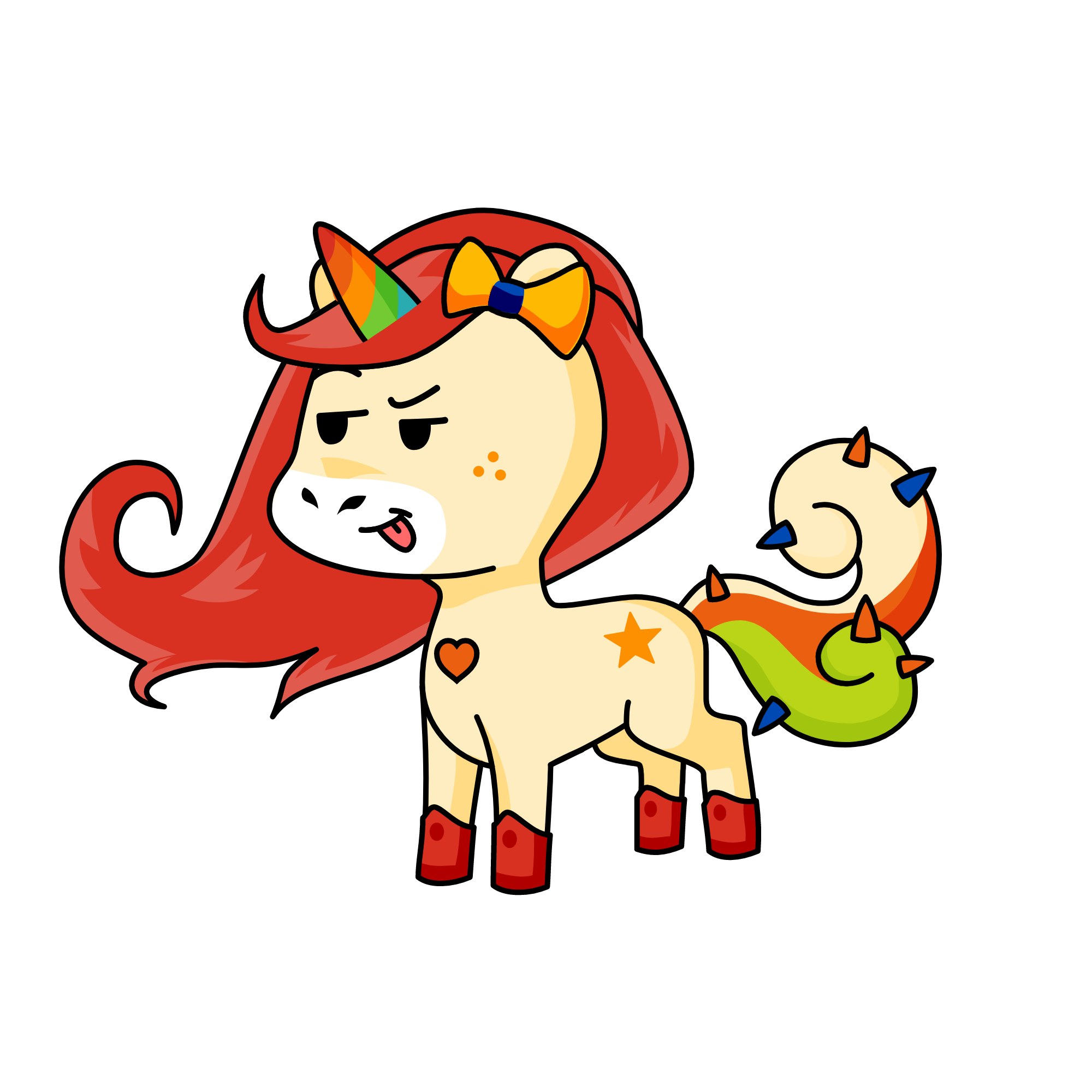 Mari gata, the unicorn