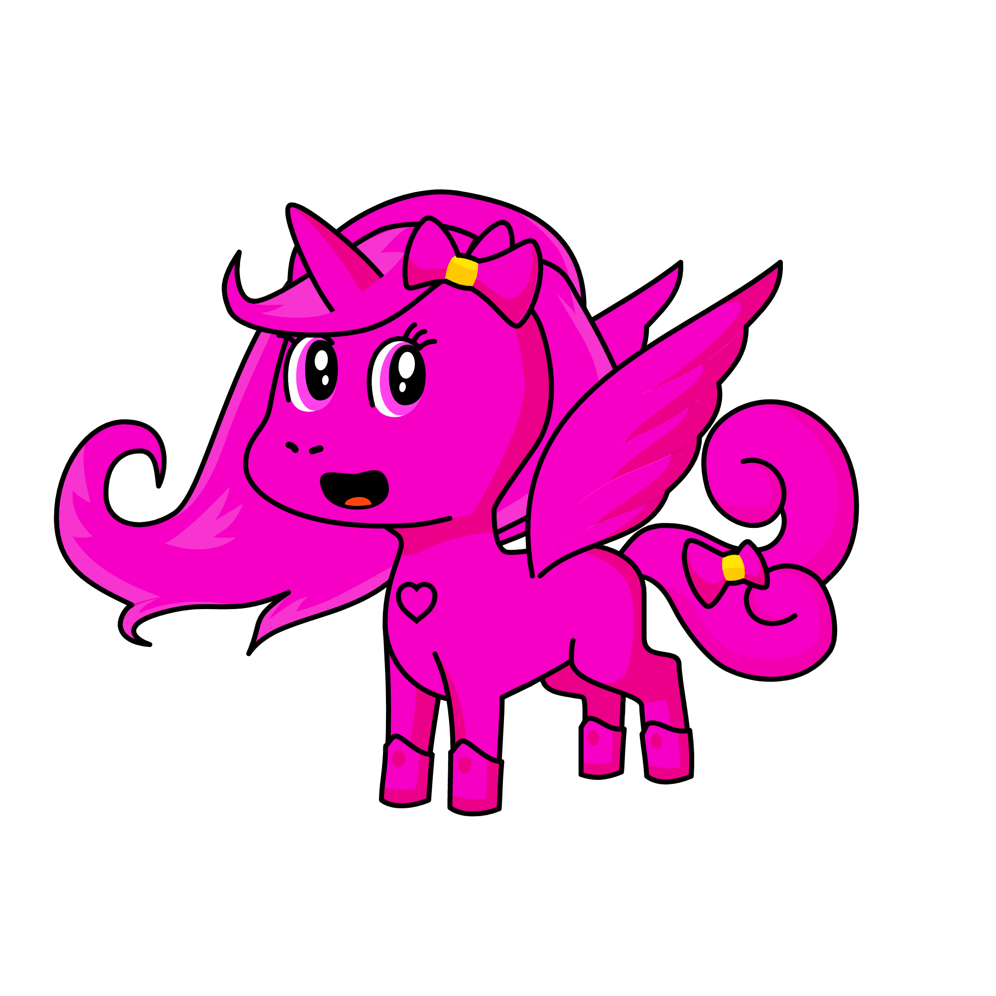 Pinkie Pie, the unicorn