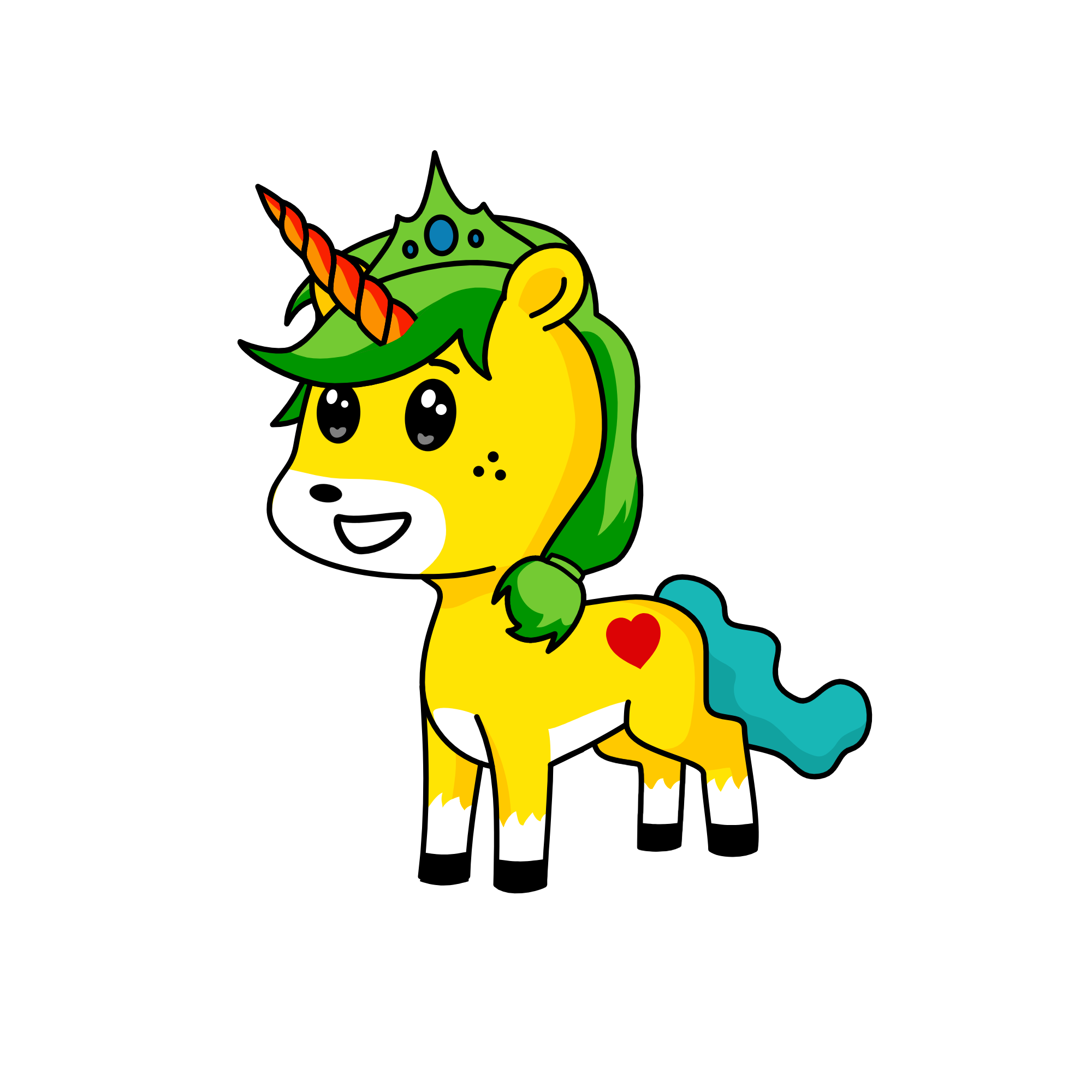 Sunshine, the unicorn