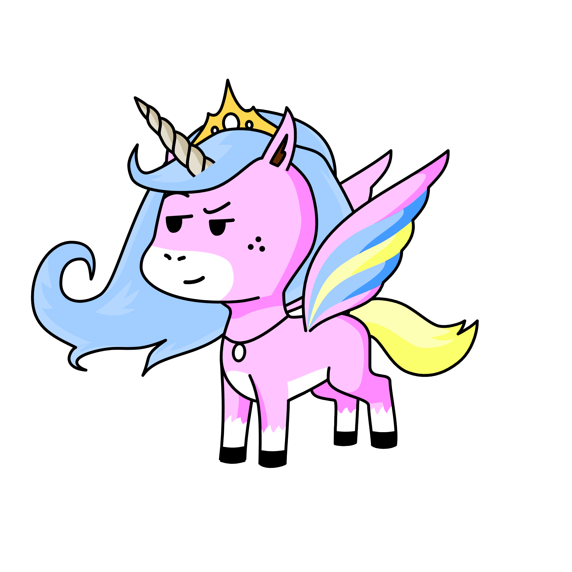 Cotton Candy, the unicorn
