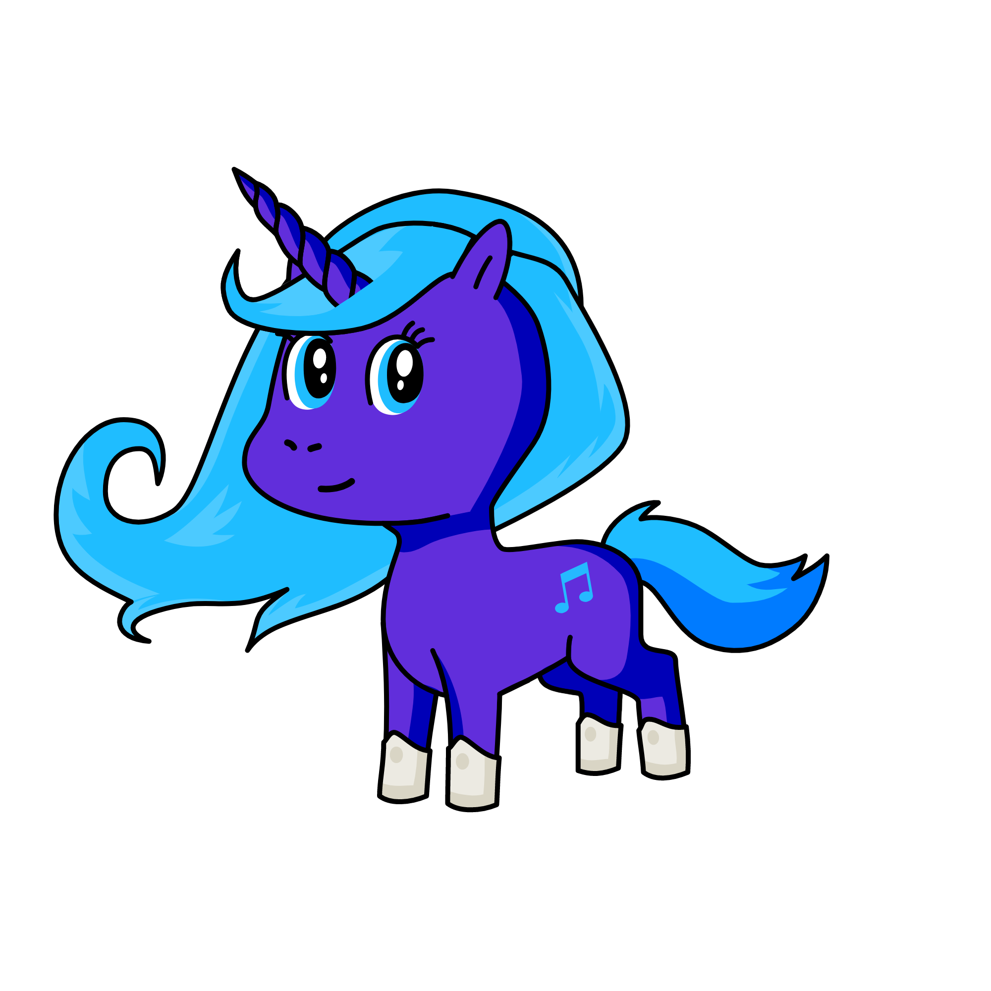 luna, the unicorn