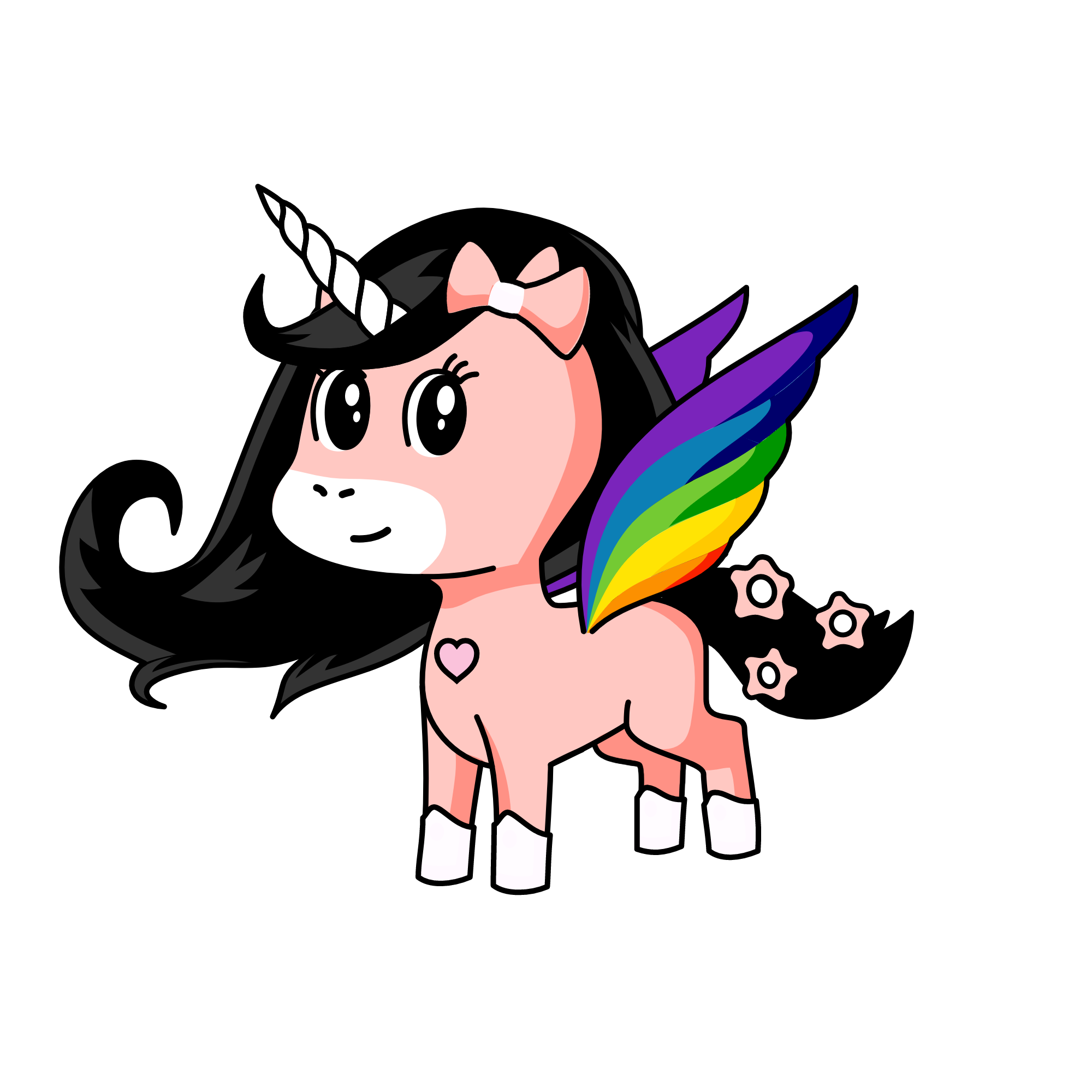 Princess Noor, the unicorn