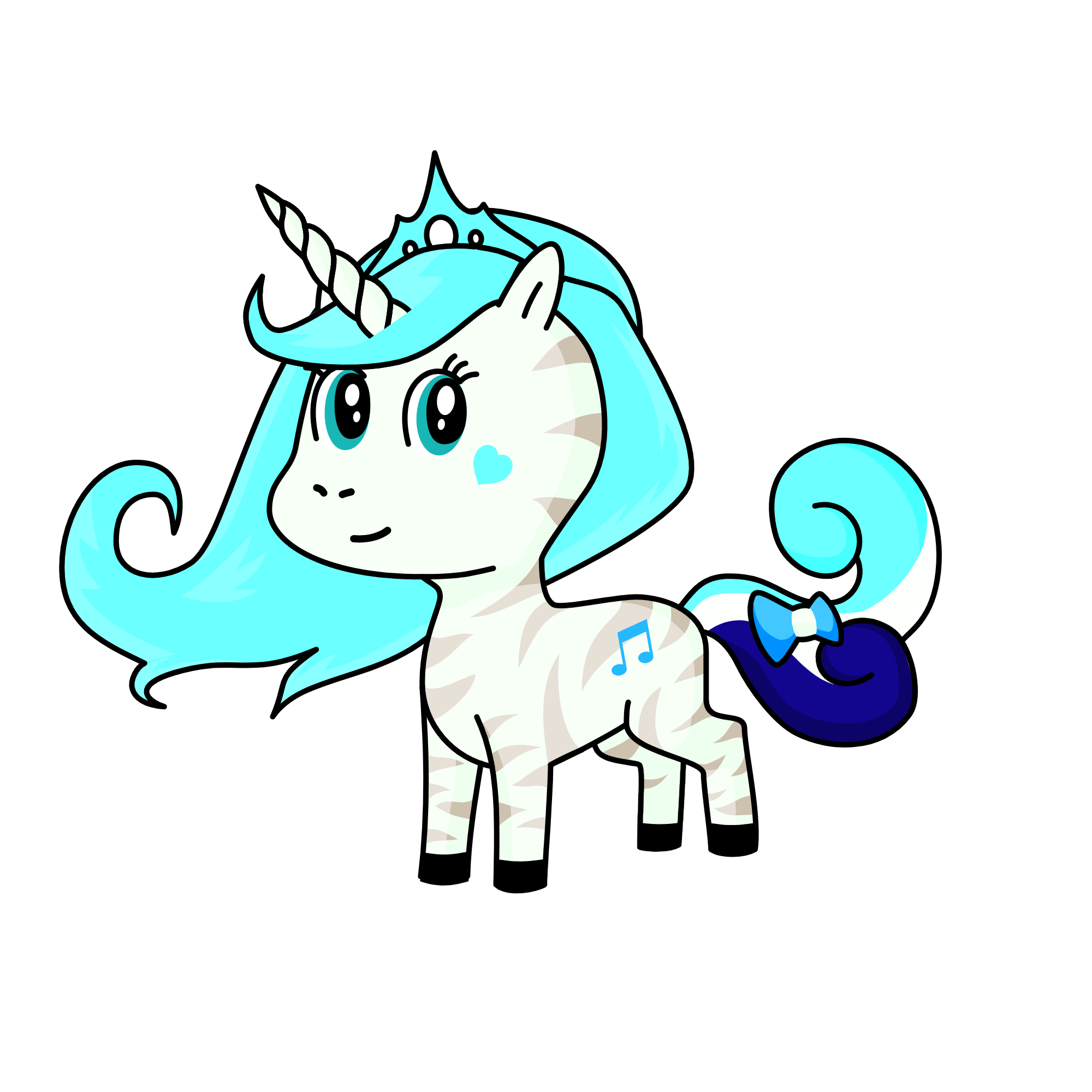 Frost queen, the unicorn