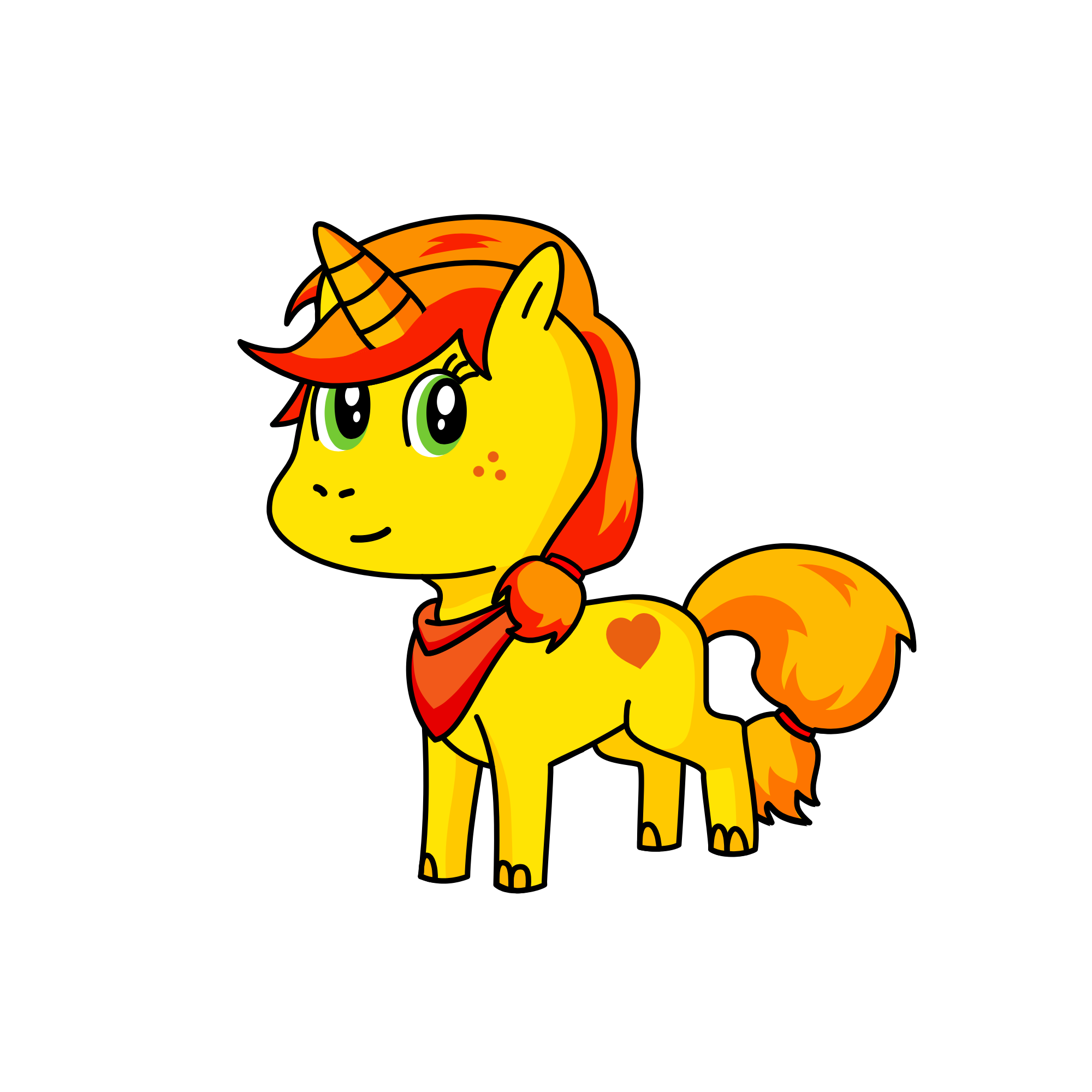 Apple jack, the unicorn