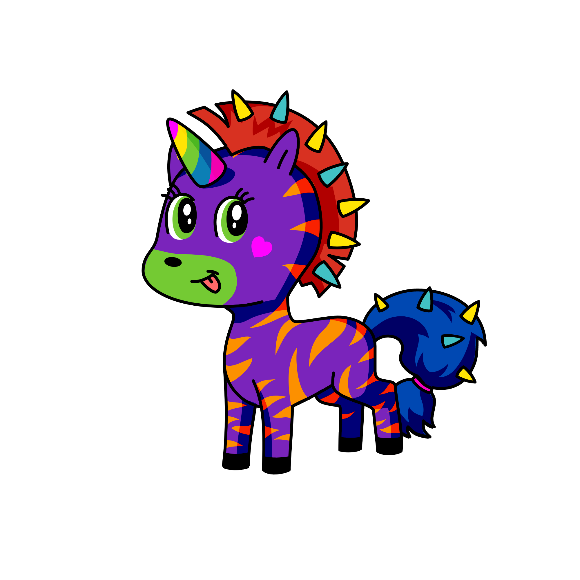 Chocolate, the unicorn