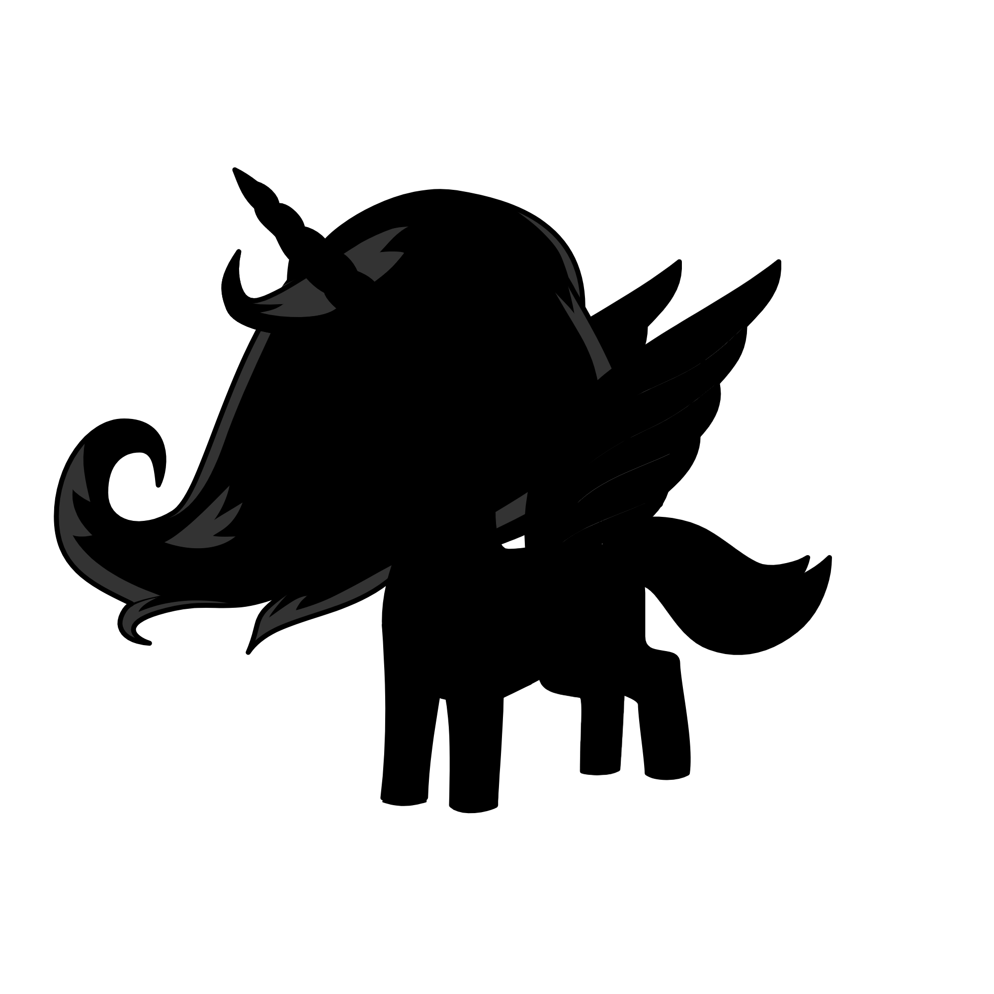 GiaCreepi : "You're right, we don't bite. We-", the unicorn