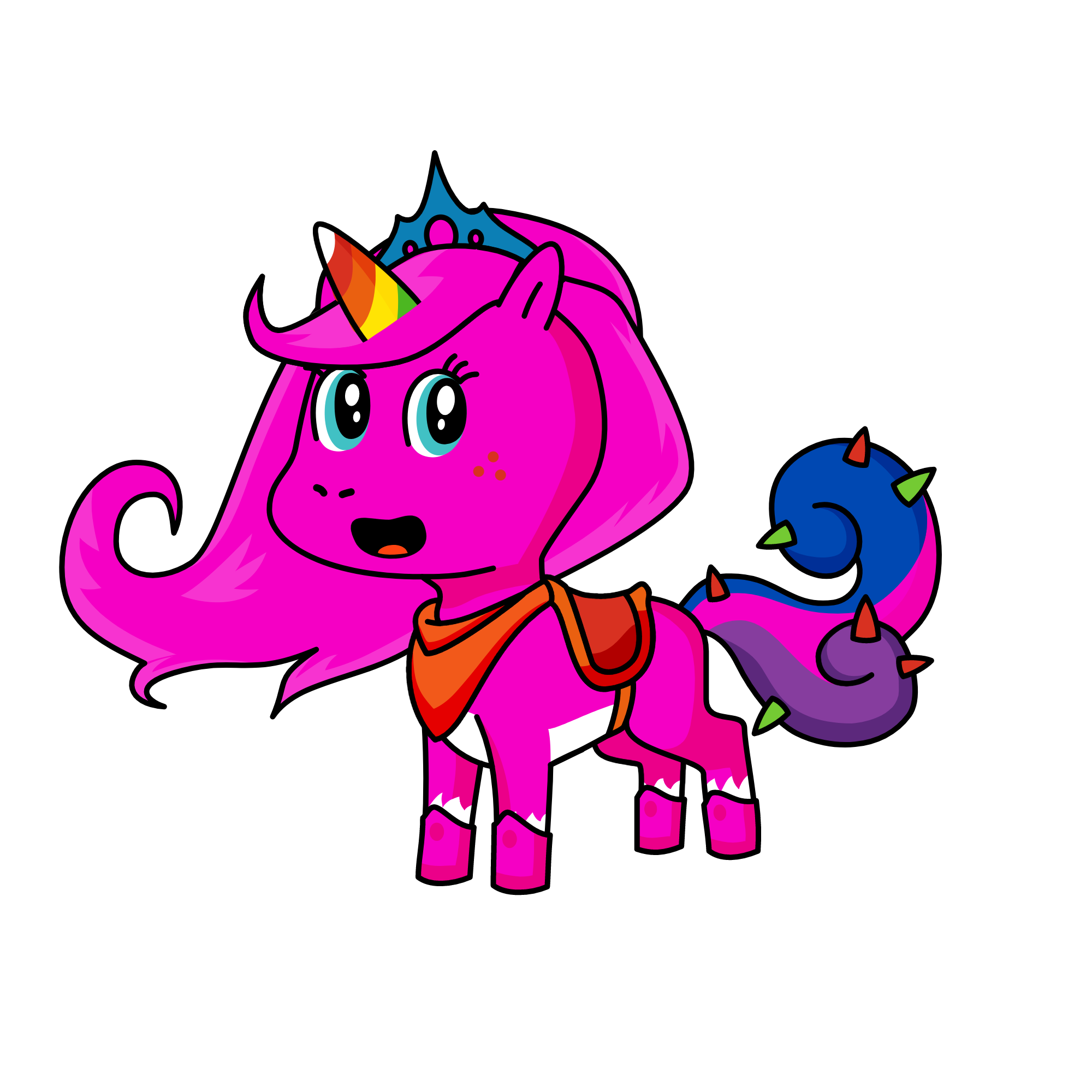 Sunshine, the unicorn