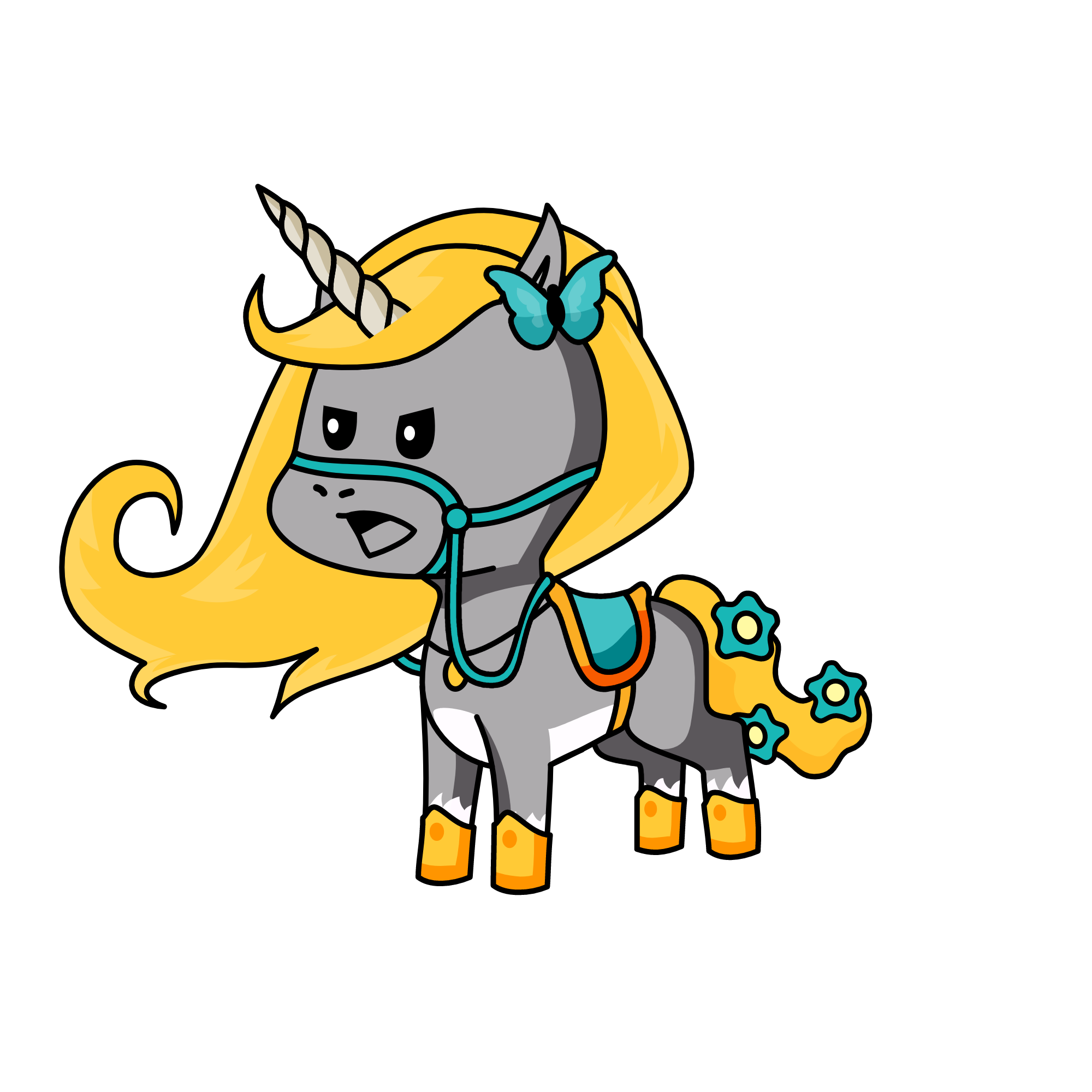 Annabeth Chase does not like being ridden on, the unicorn